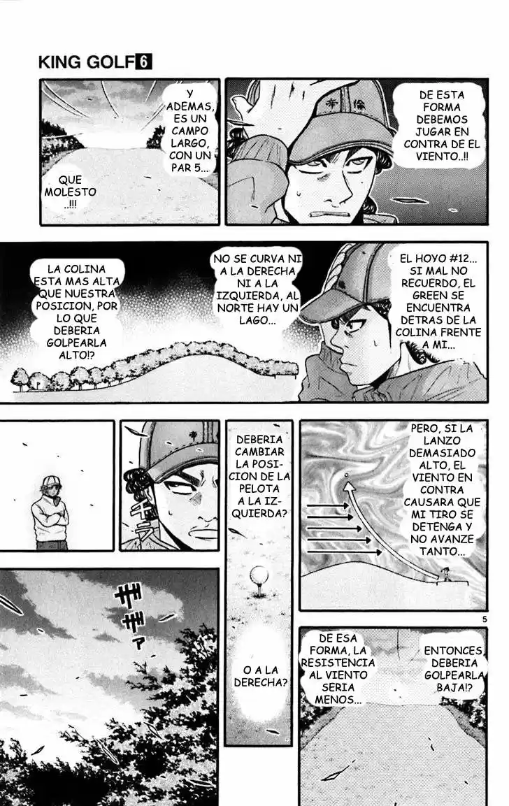 King Golf capítulo 52, página 6