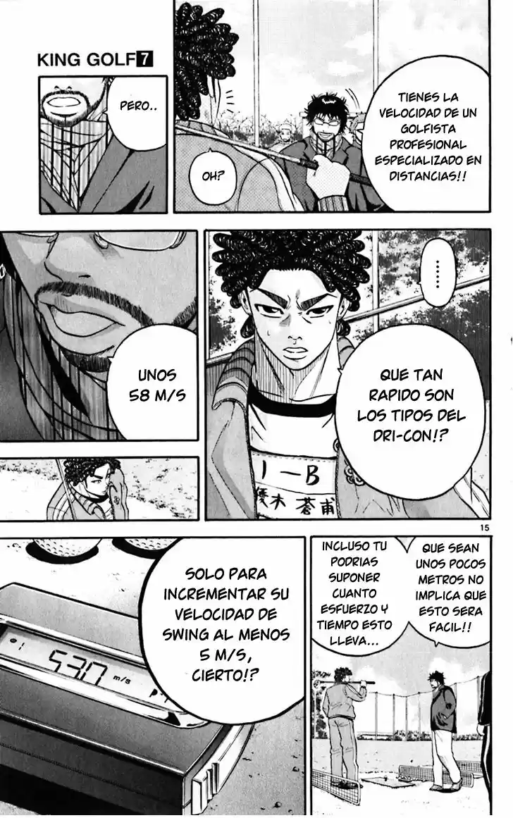 King Golf capítulo 65, página 16
