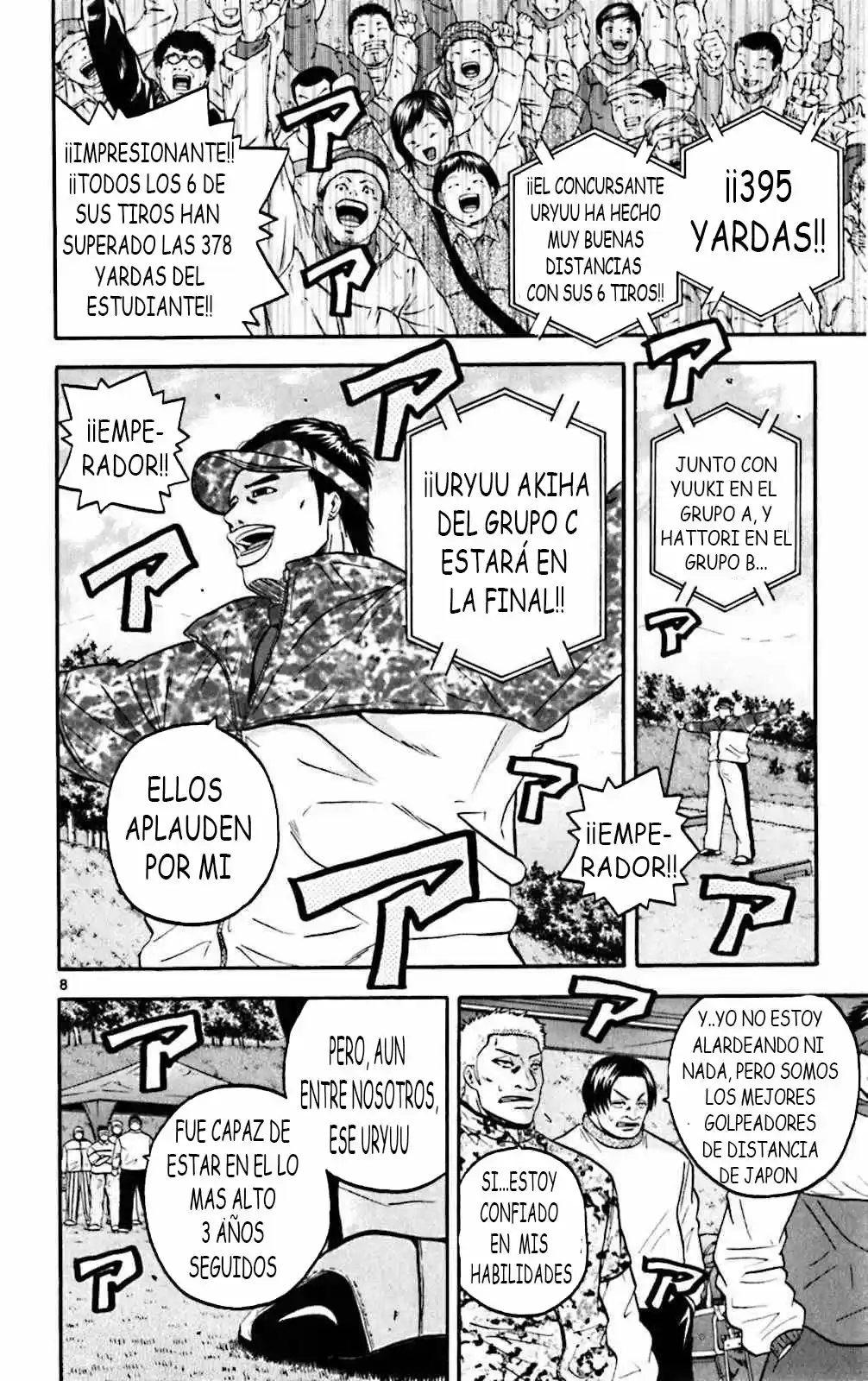 King Golf capítulo 79, página 14