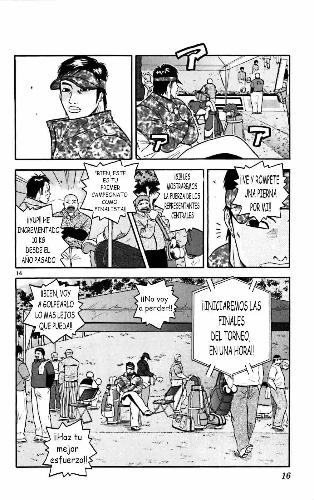 King Golf capítulo 79, página 20