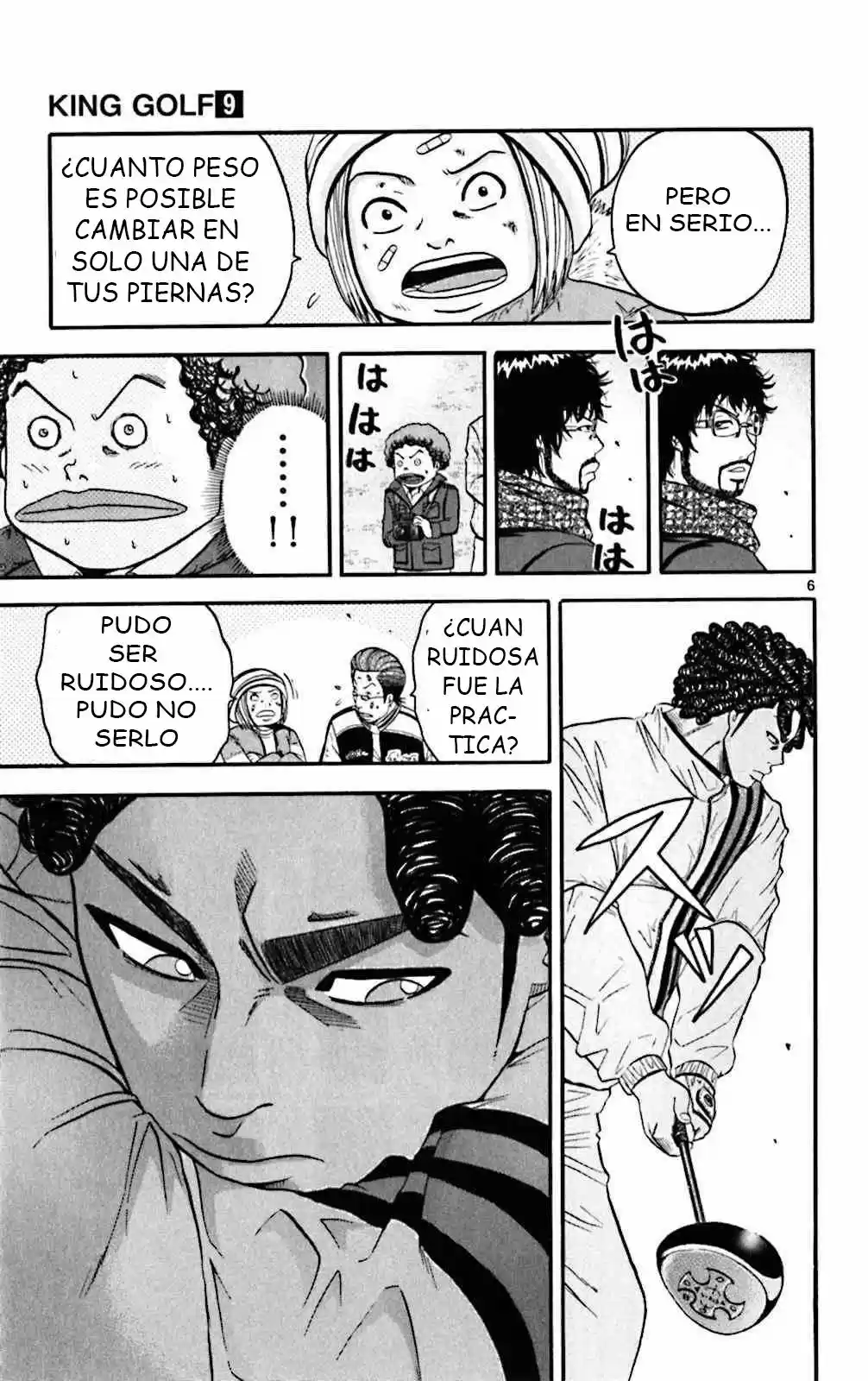 King Golf capítulo 87, página 14