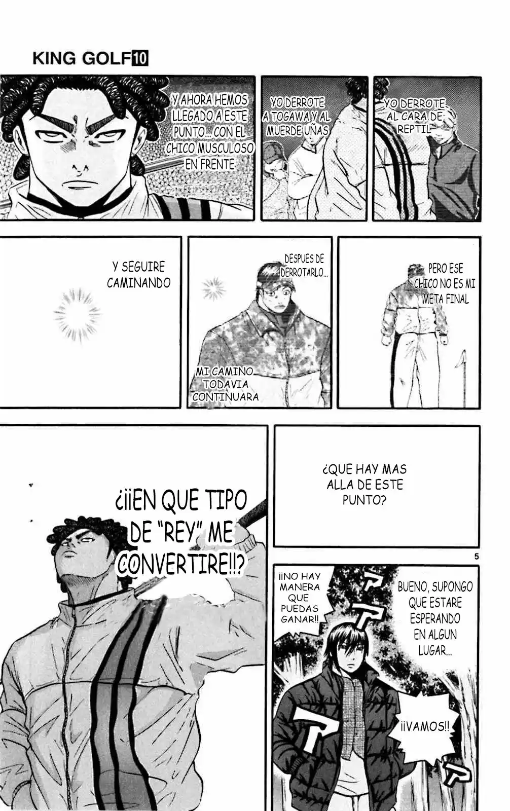 King Golf capítulo 90, página 8