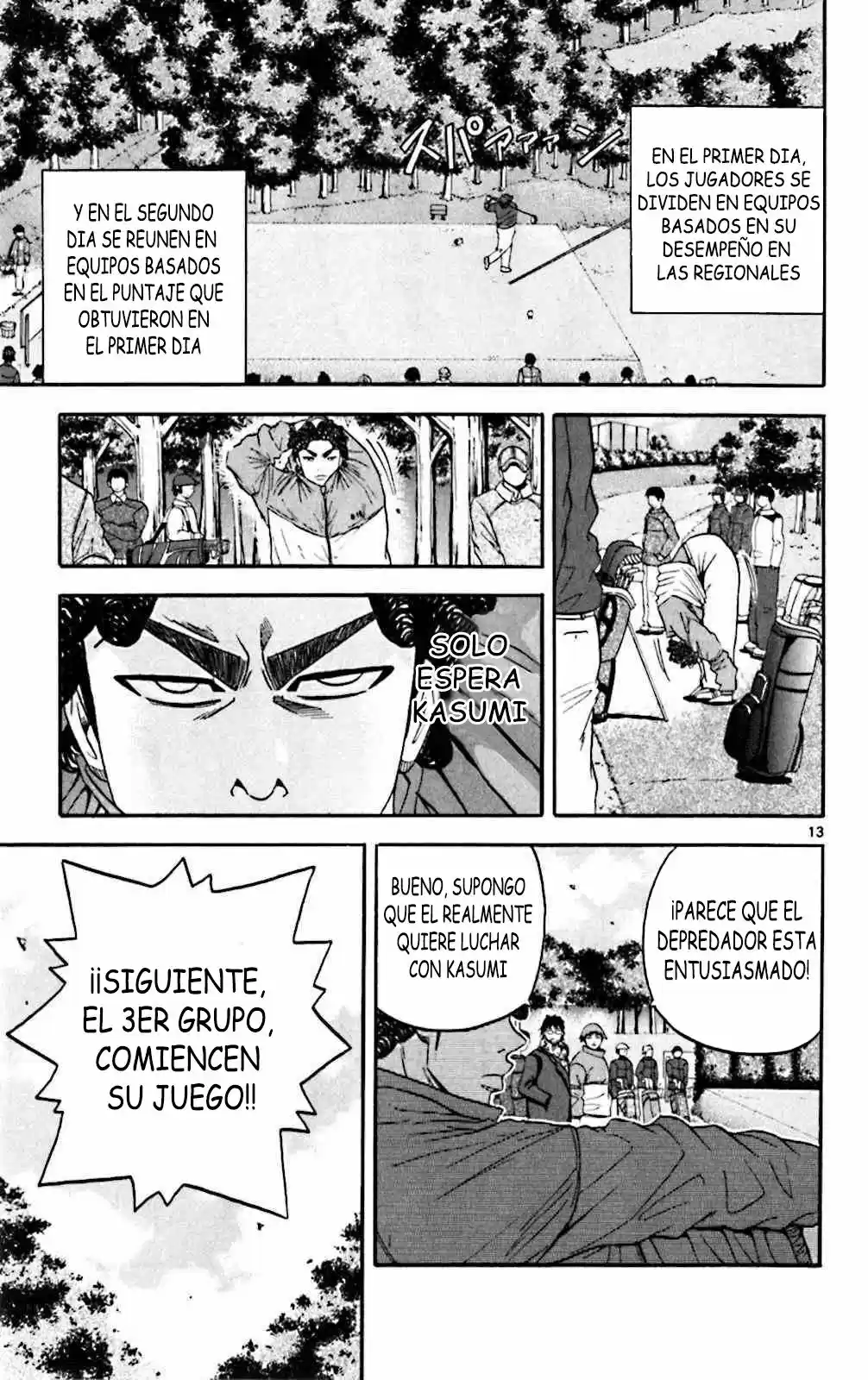 King Golf capítulo 93, página 16