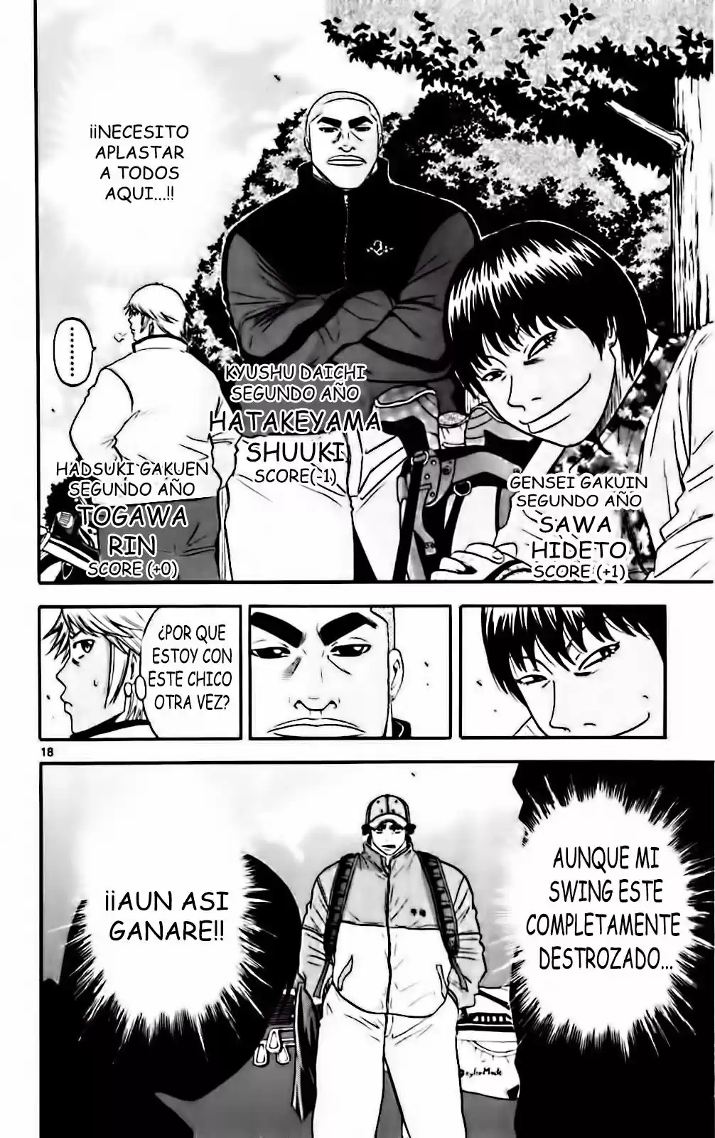 King Golf capítulo 94, página 23