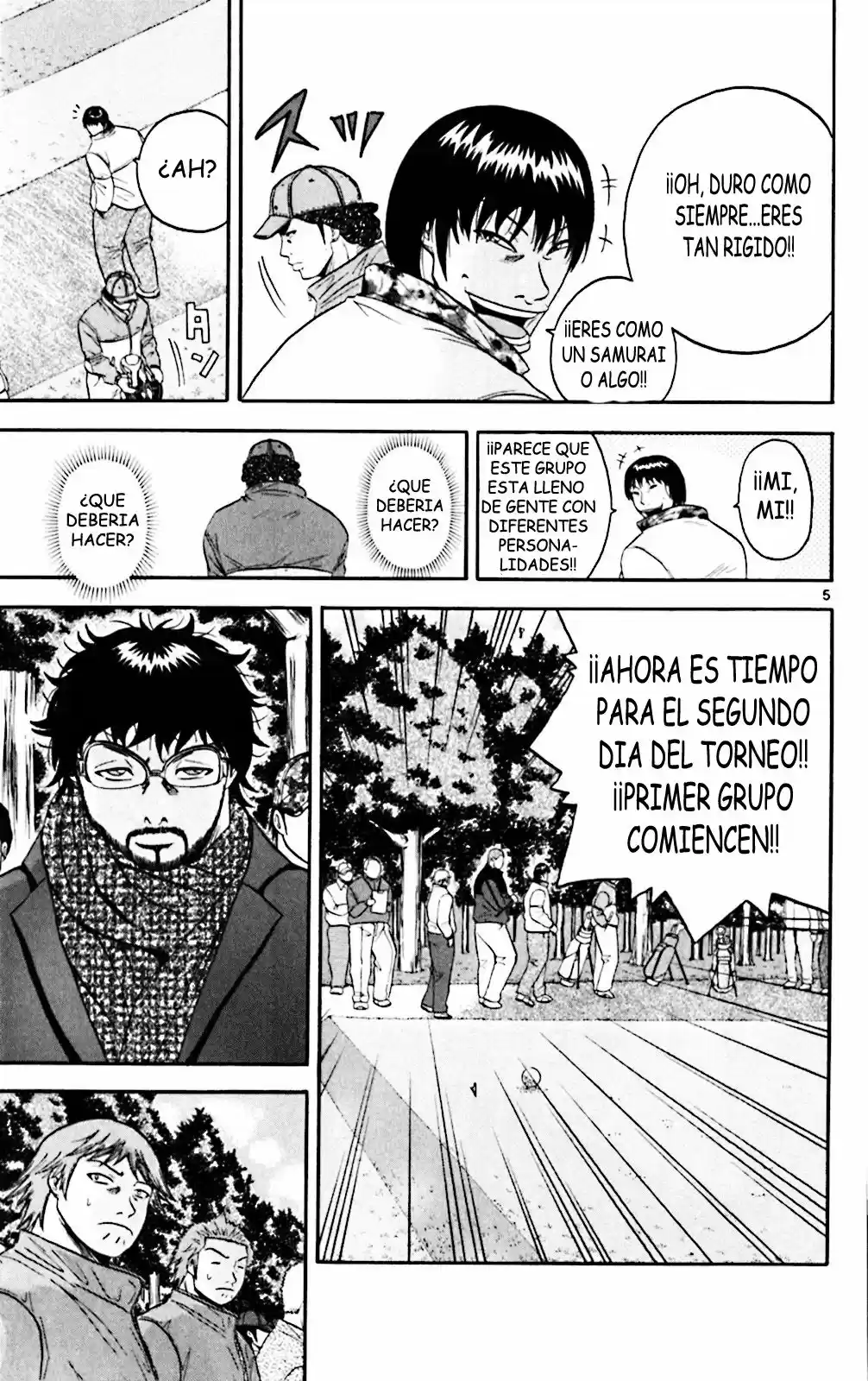 King Golf capítulo 95, página 10