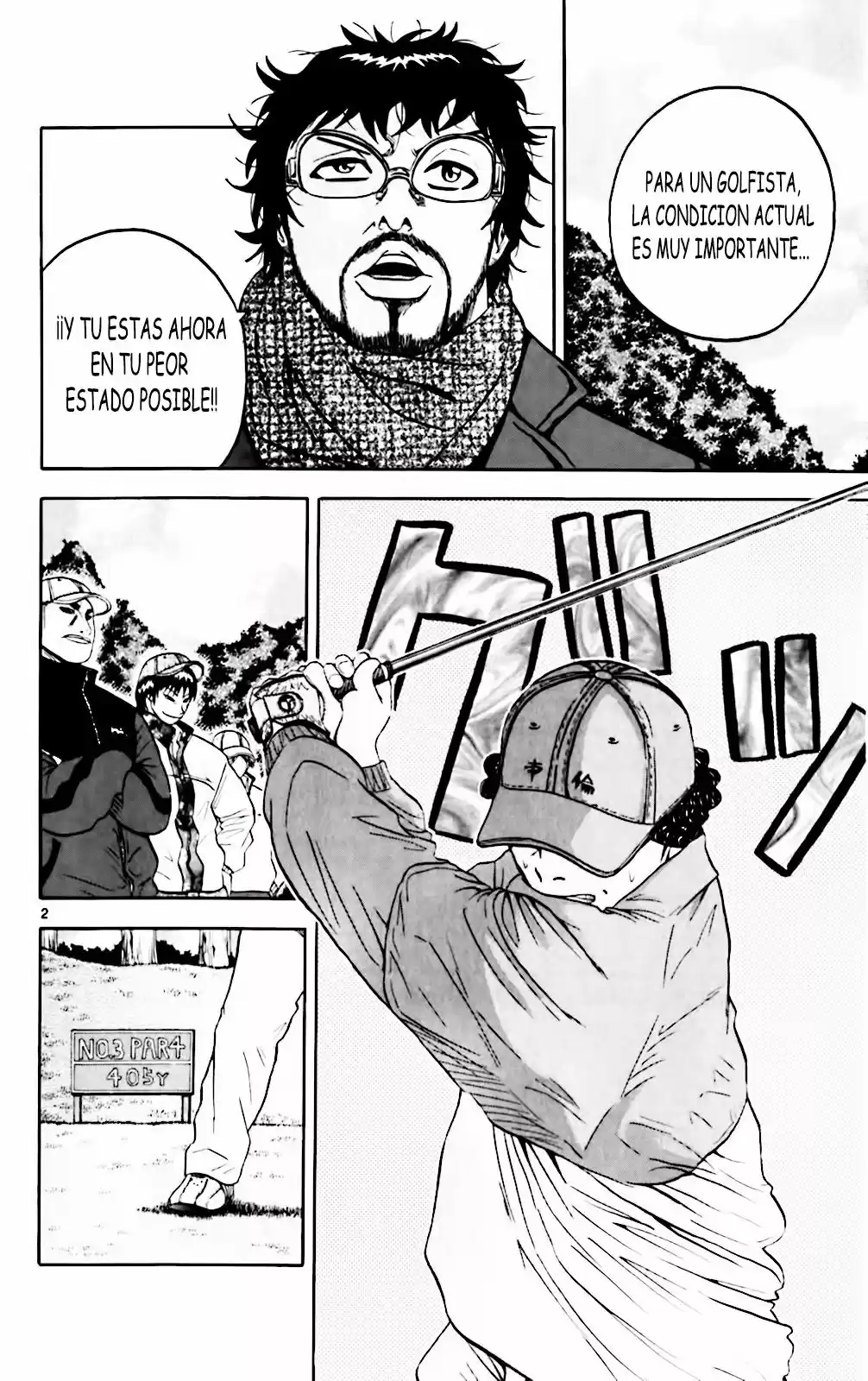 King Golf capítulo 96, página 4