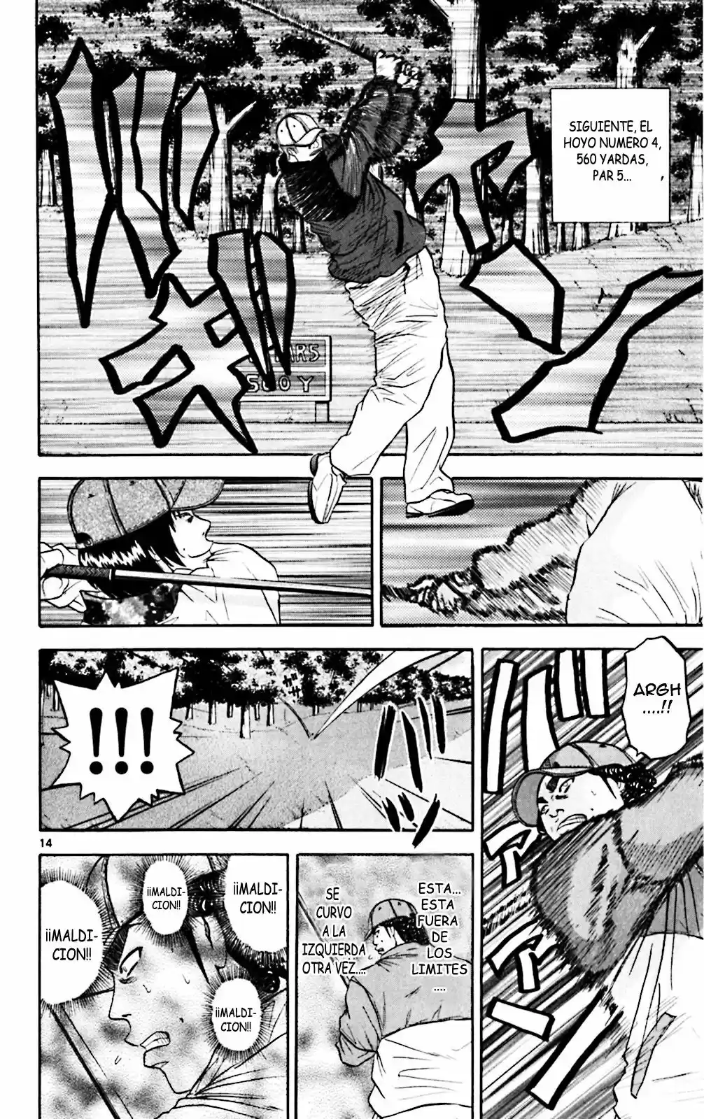 King Golf capítulo 96, página 15