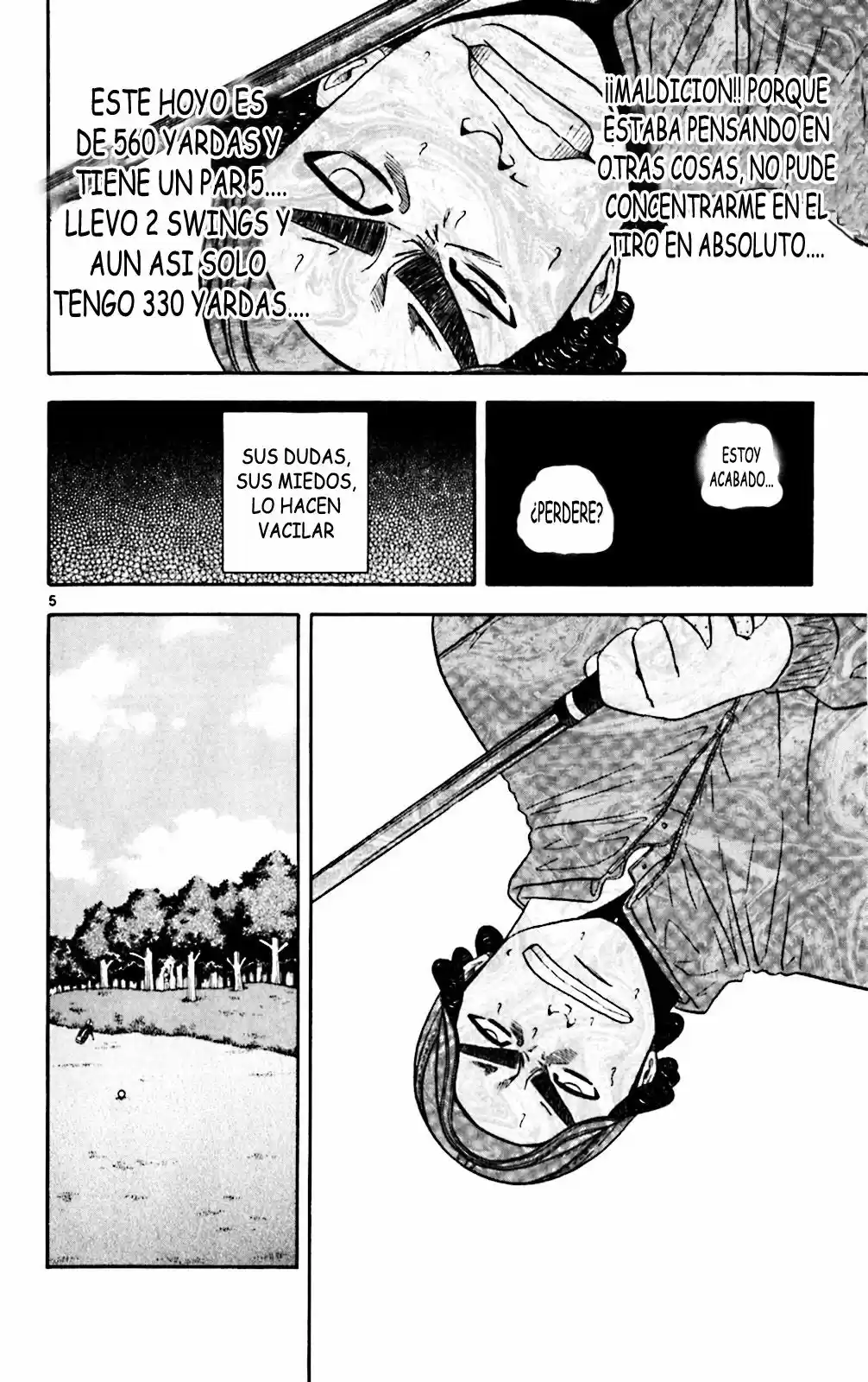 King Golf capítulo 97, página 6