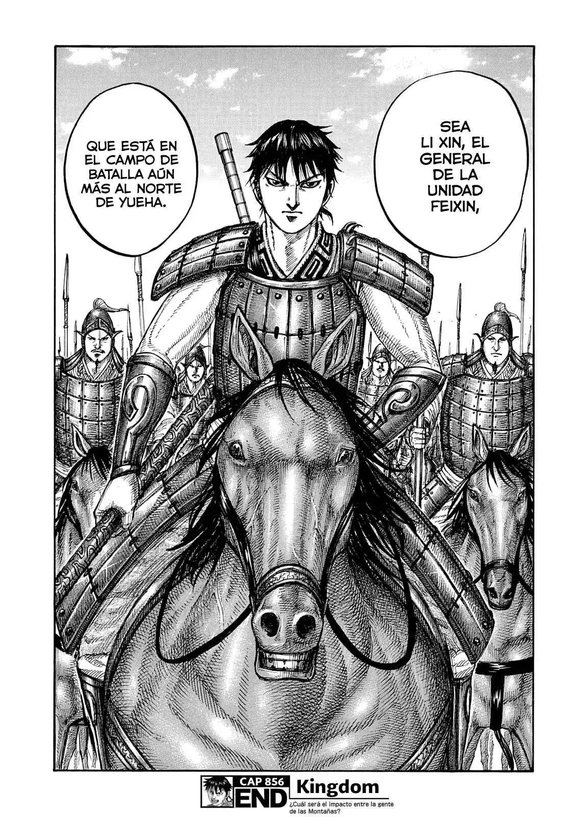 Kingdom capítulo 857, página 19