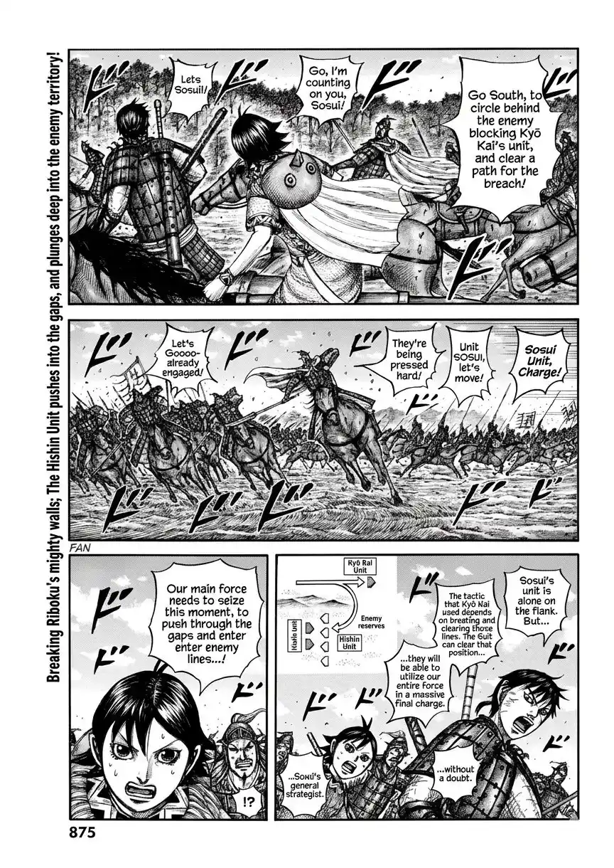 Kingdom capítulo 875, página 1
