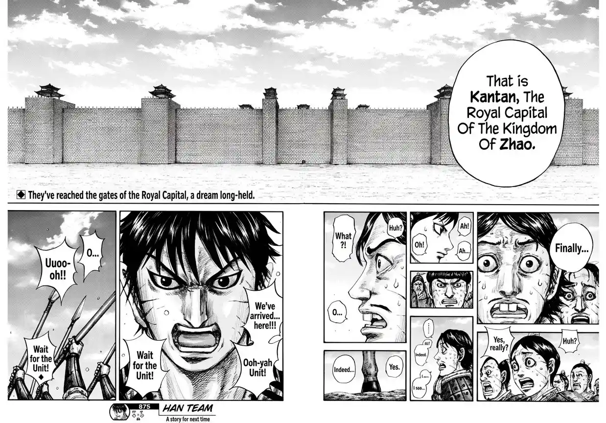 Kingdom capítulo 875, página 16