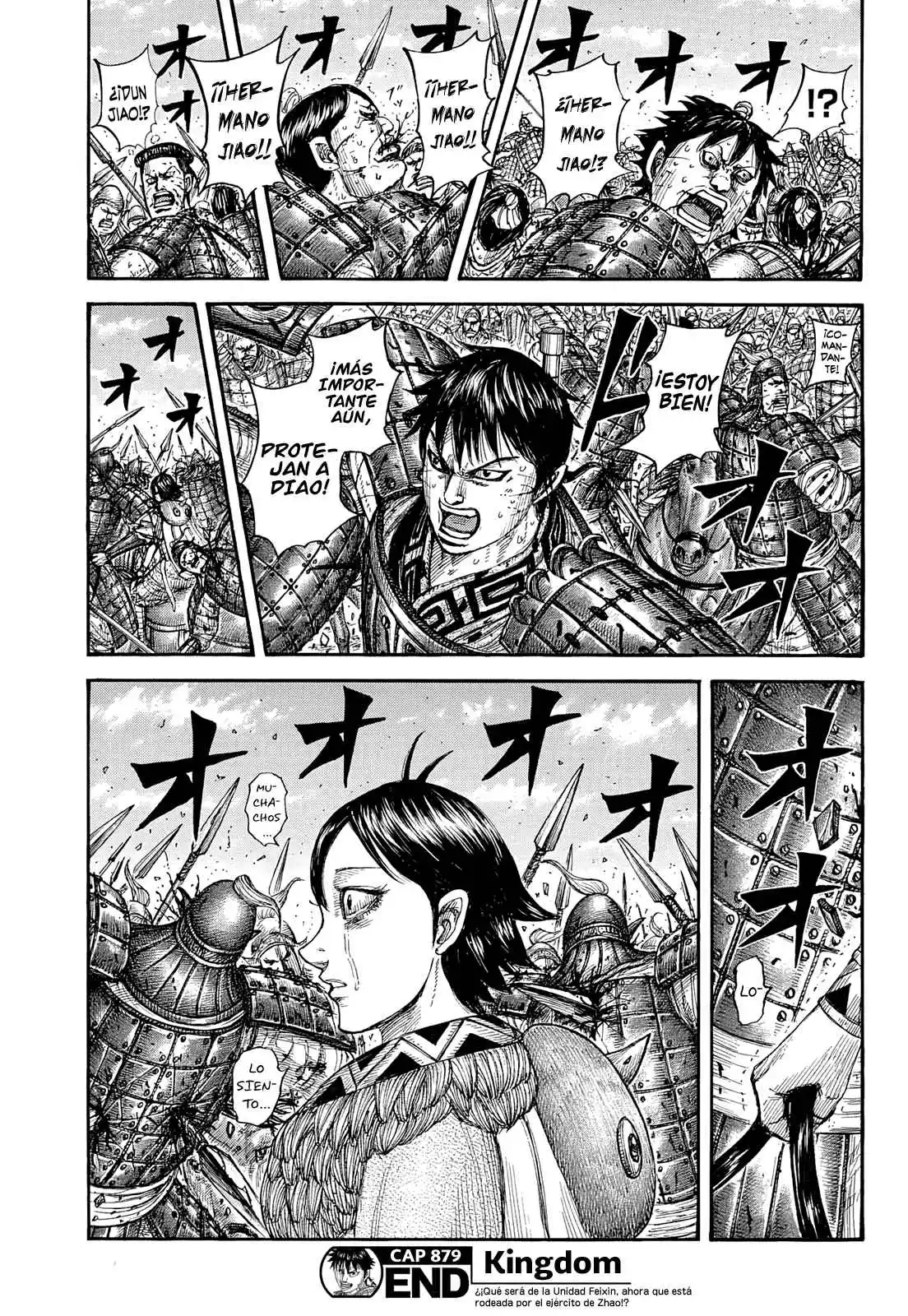 Kingdom capítulo 879, página 20
