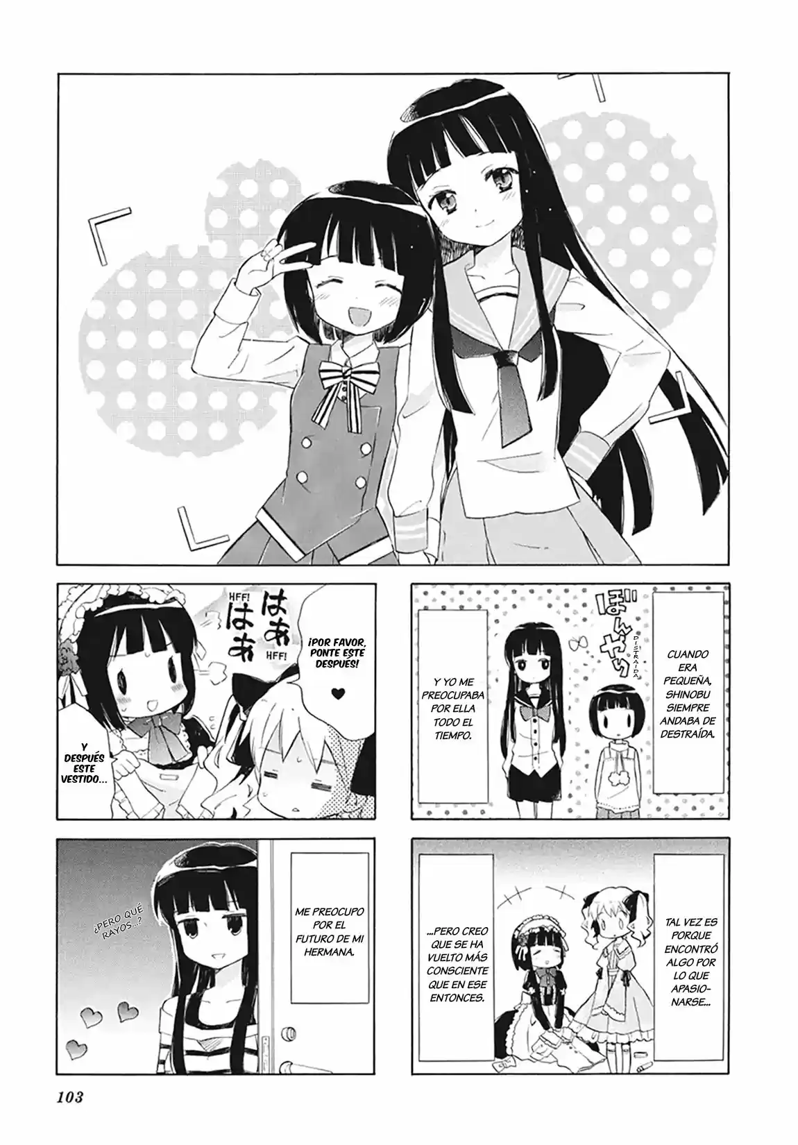 Kiniro Mosaic capítulo 13, página 2