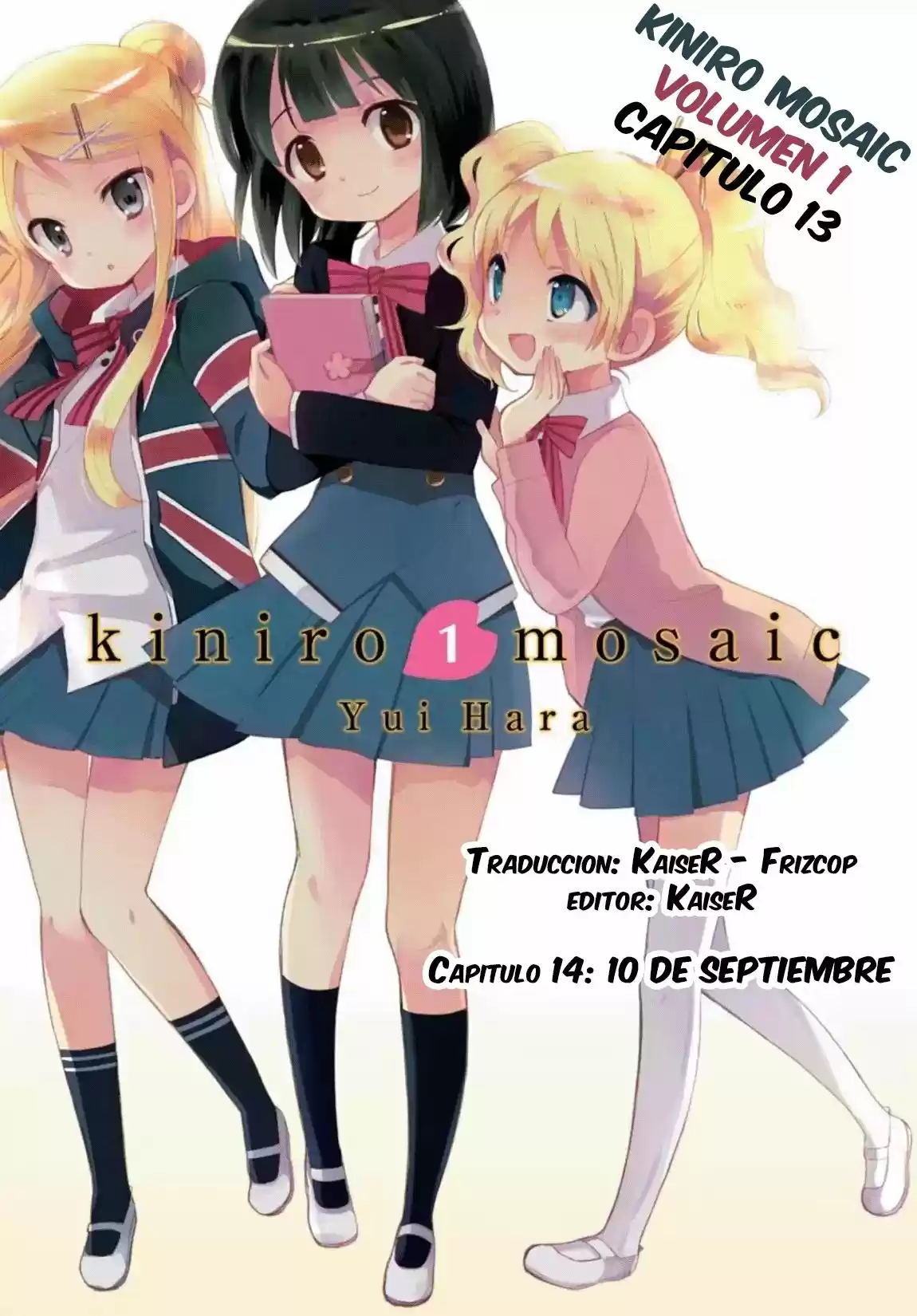 Kiniro Mosaic capítulo 13, página 10