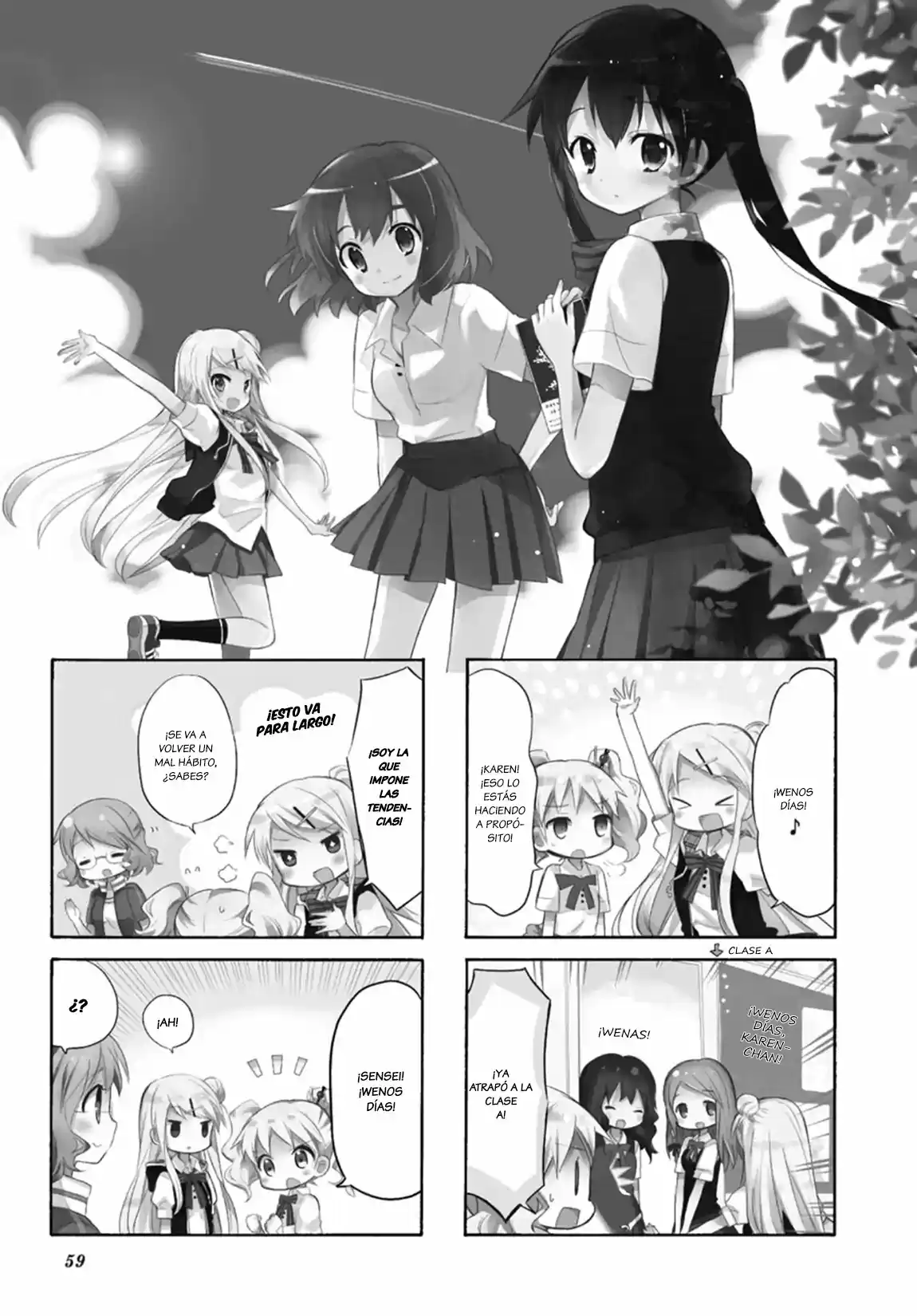 Kiniro Mosaic capítulo 21, página 2