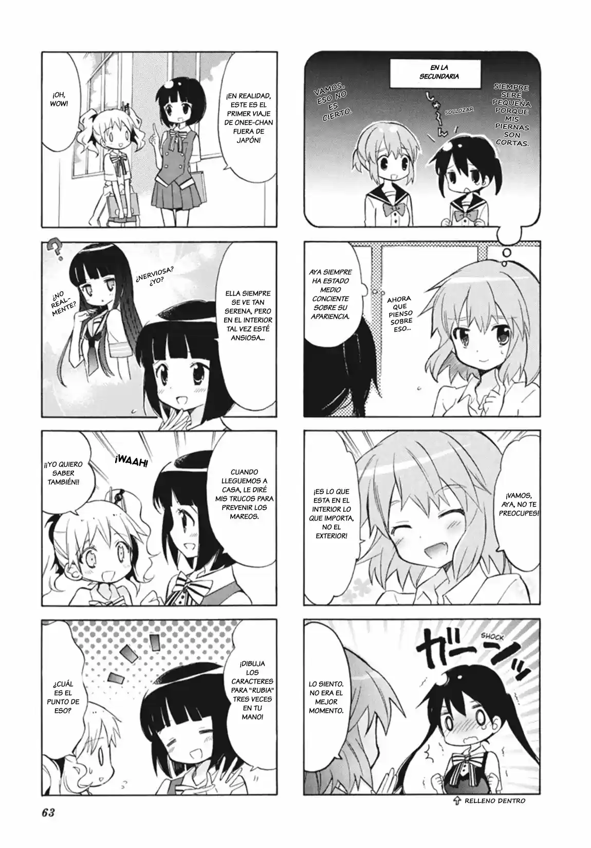 Kiniro Mosaic capítulo 21, página 6