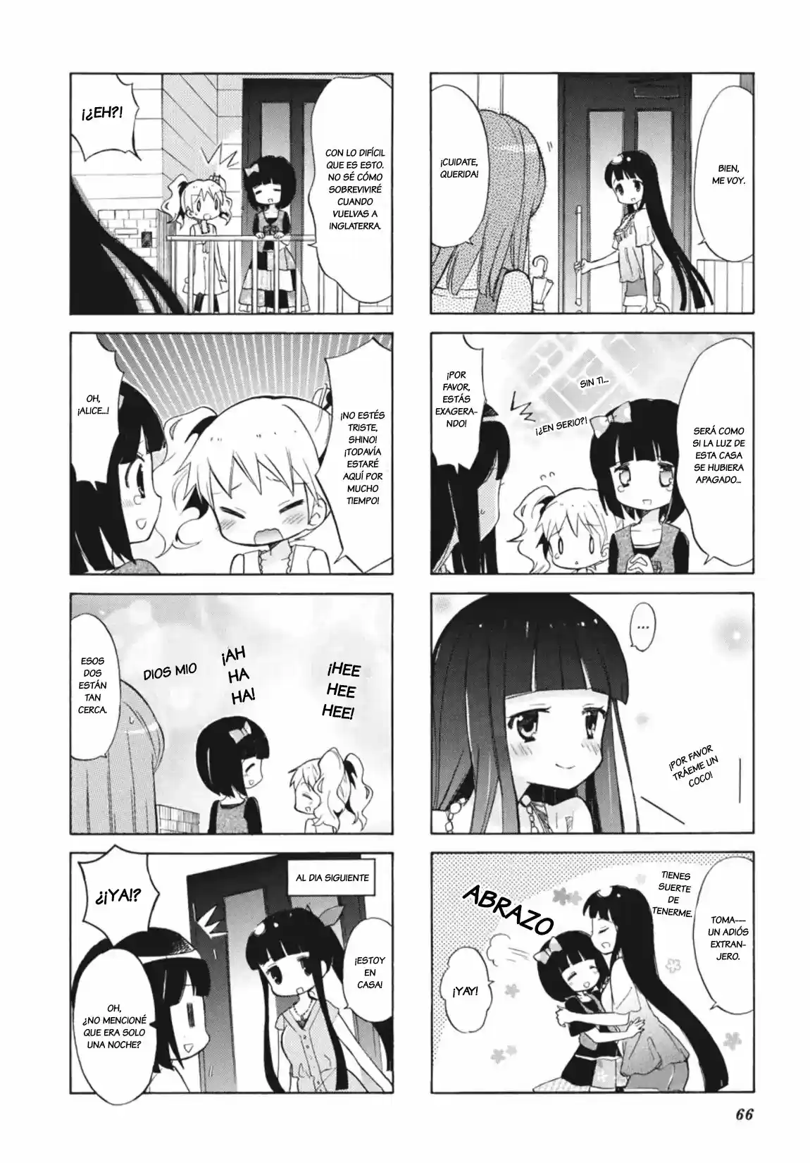 Kiniro Mosaic capítulo 21, página 9