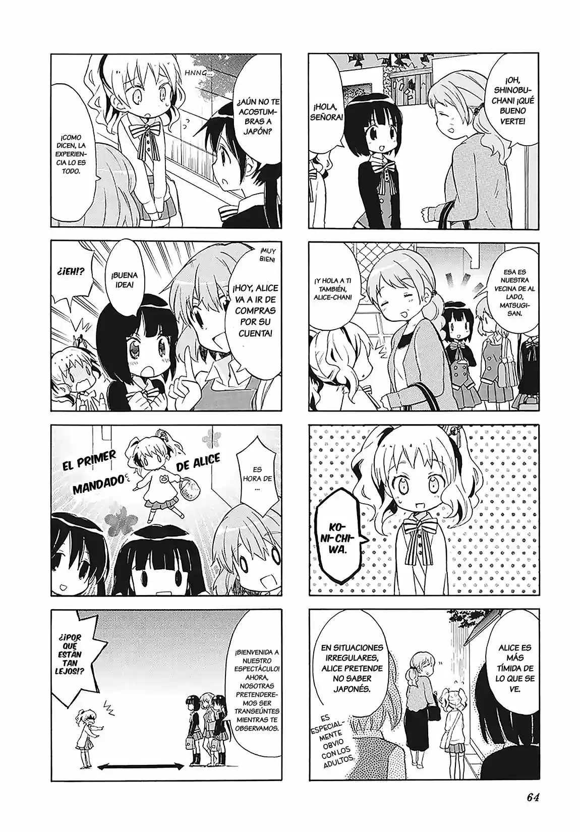Kiniro Mosaic capítulo 8, página 5