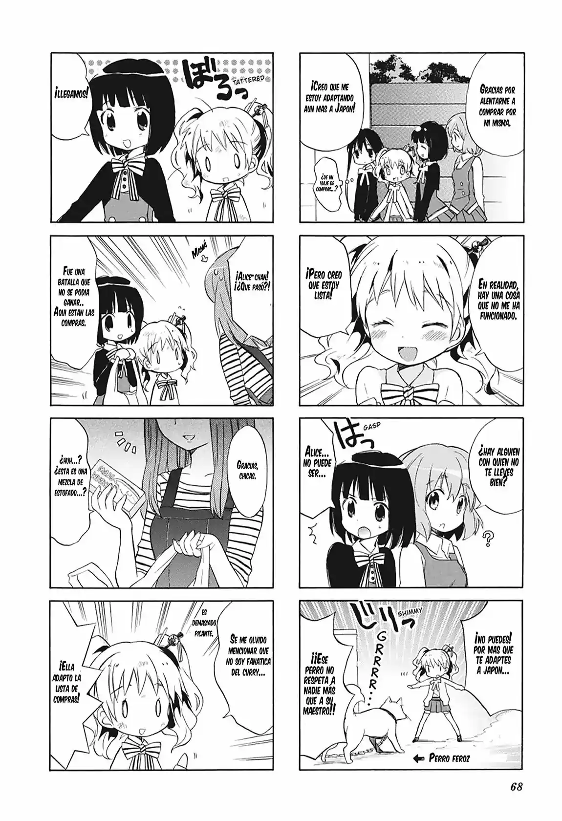 Kiniro Mosaic capítulo 8, página 9