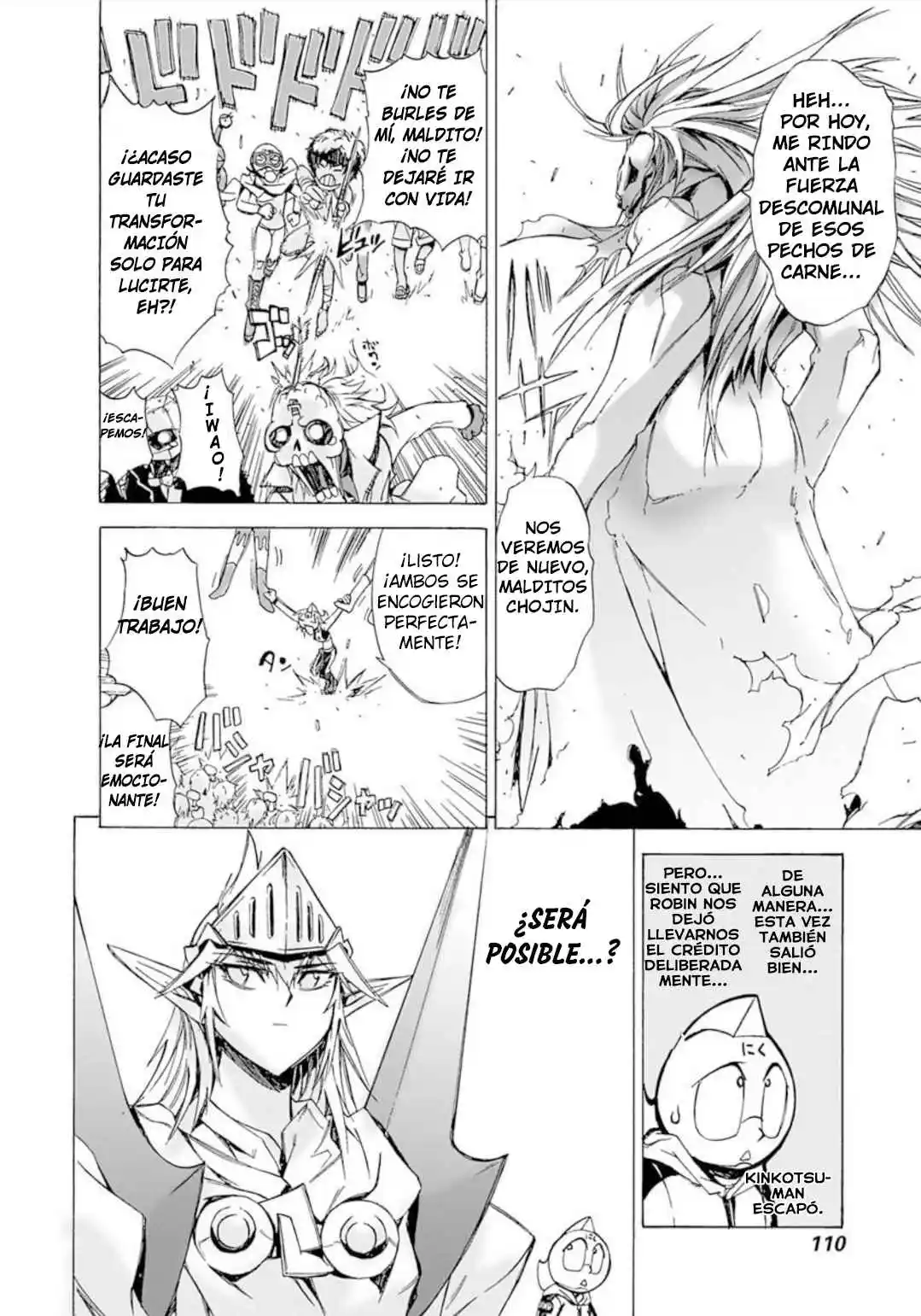 Kinnikuman Lady capítulo 13, página 8