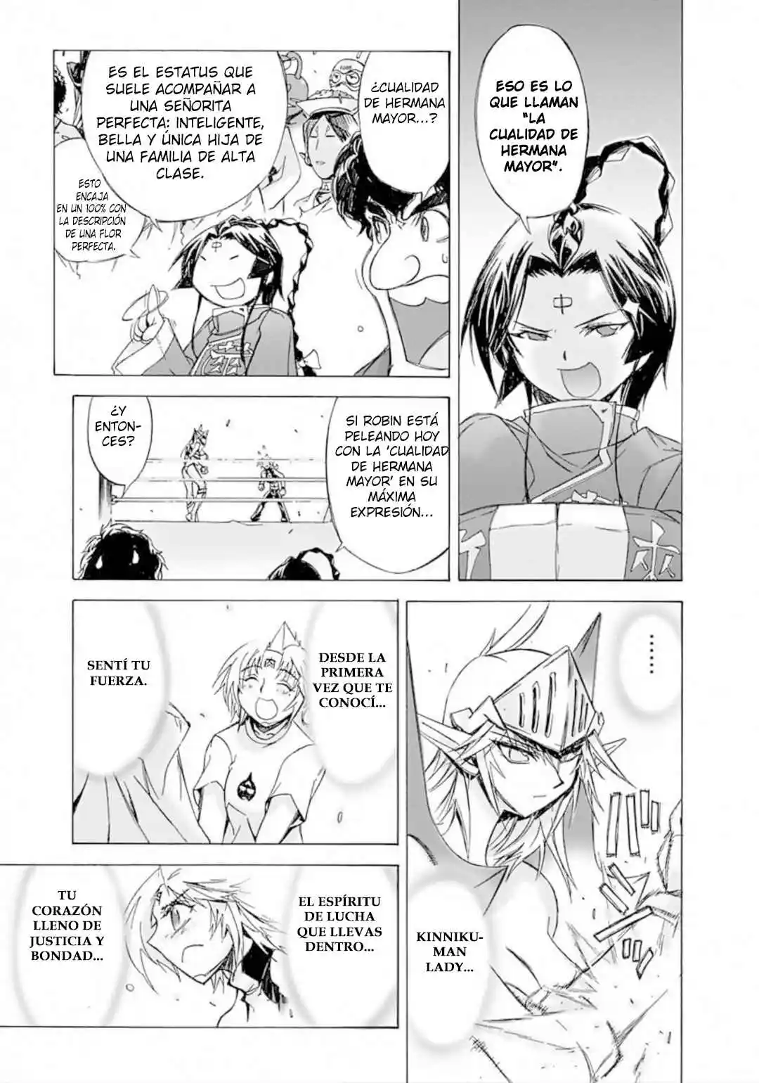Kinnikuman Lady capítulo 14, página 5