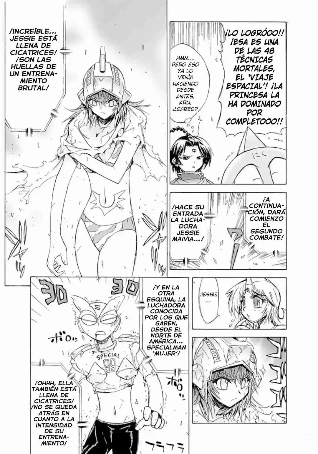 Kinnikuman Lady capítulo 19, página 5