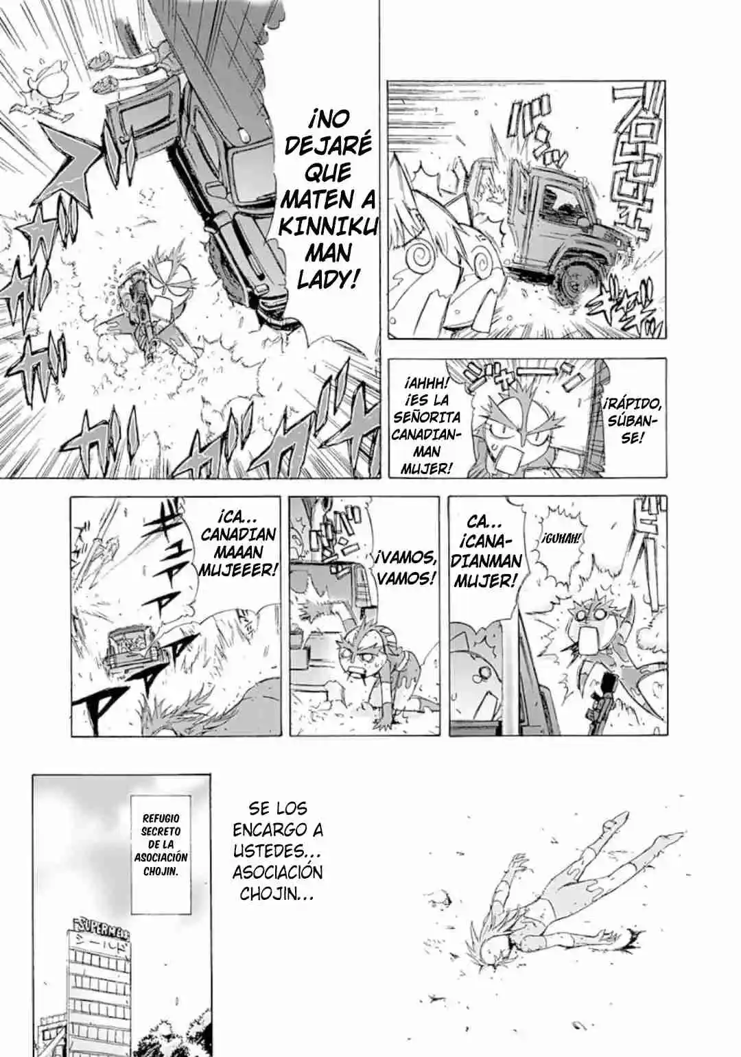 Kinnikuman Lady capítulo 21, página 3