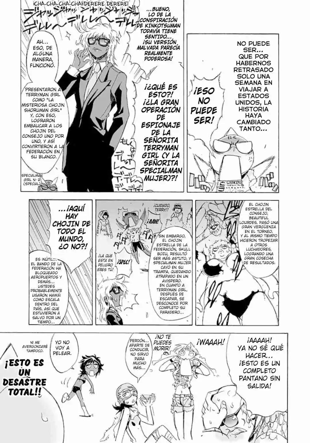 Kinnikuman Lady capítulo 21, página 5
