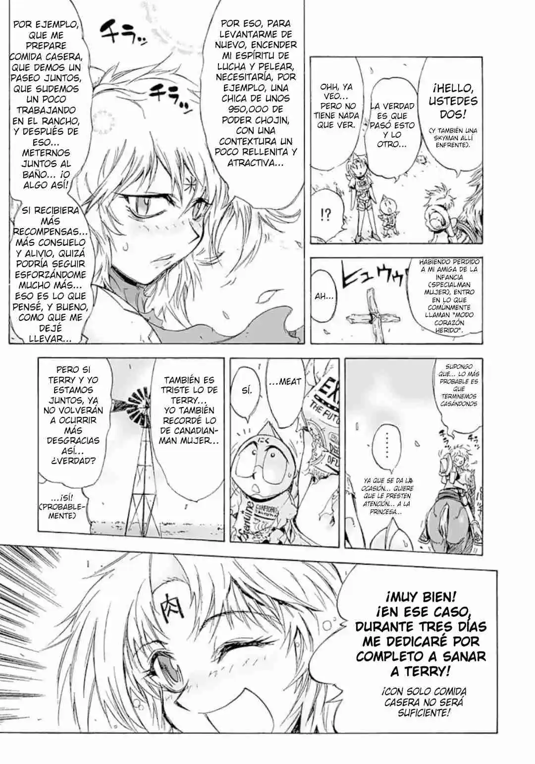 Kinnikuman Lady capítulo 21, página 7