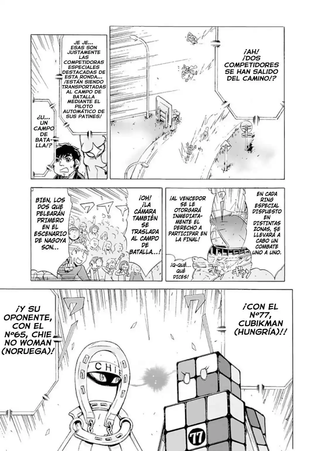 Kinnikuman Lady capítulo 27, página 5