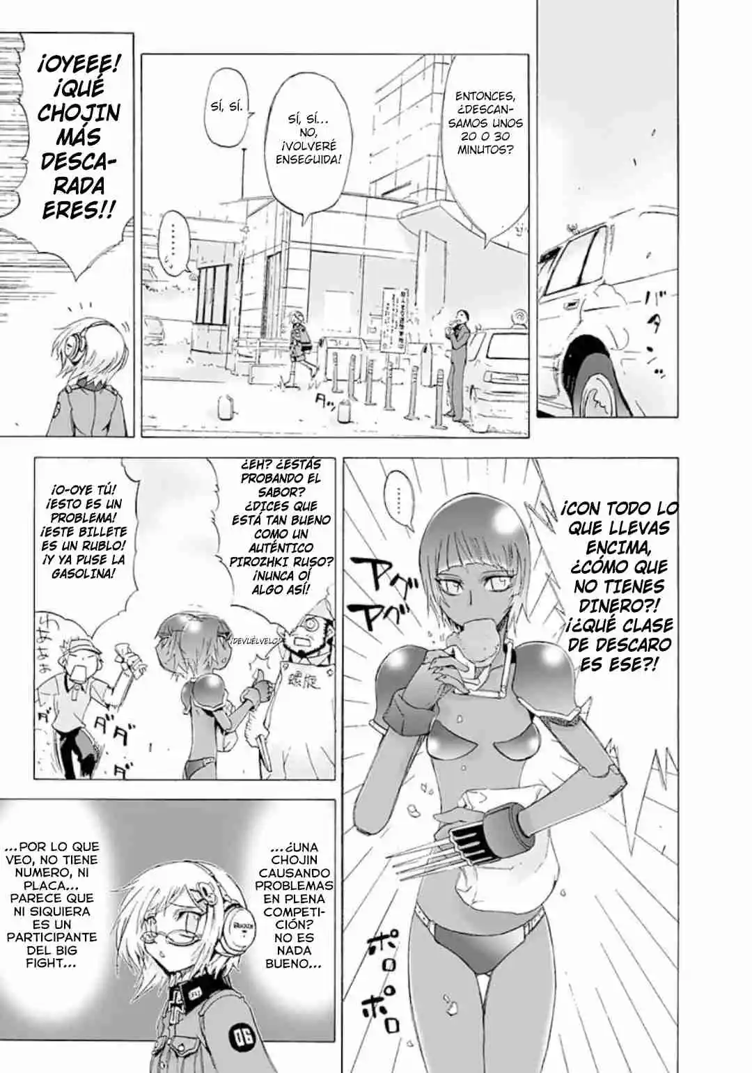 Kinnikuman Lady capítulo 29, página 5