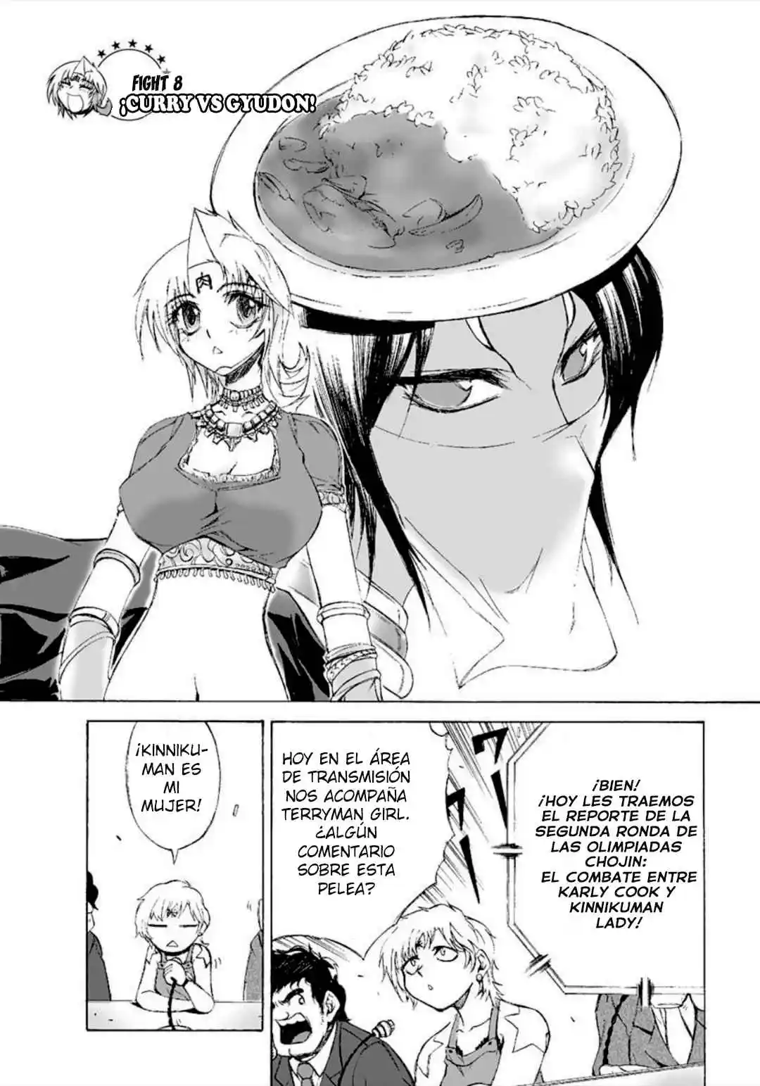 Kinnikuman Lady capítulo 8, página 1