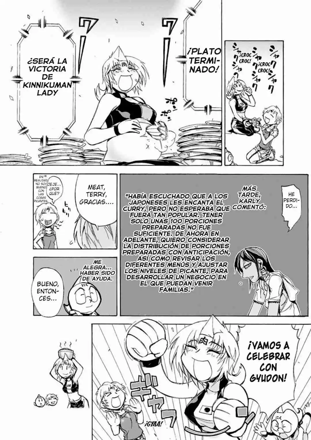 Kinnikuman Lady capítulo 8, página 8