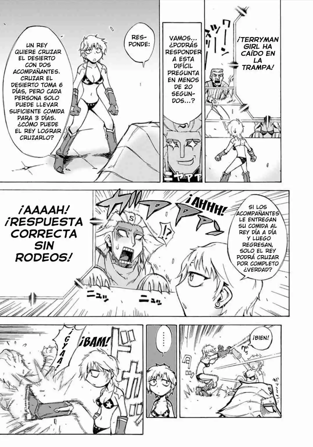 Kinnikuman Lady capítulo 9, página 5