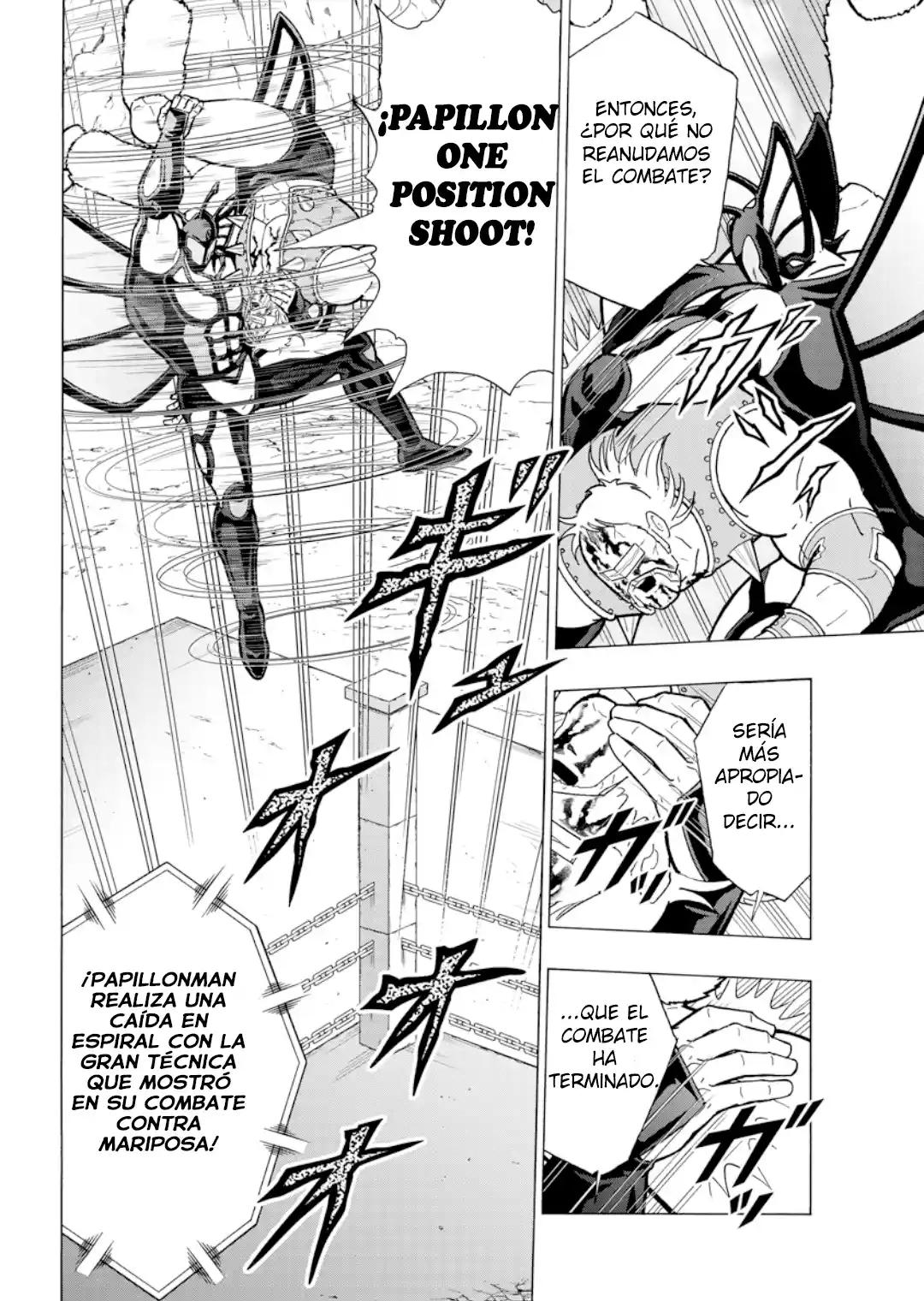 Kinnikuman capítulo 877, página 8