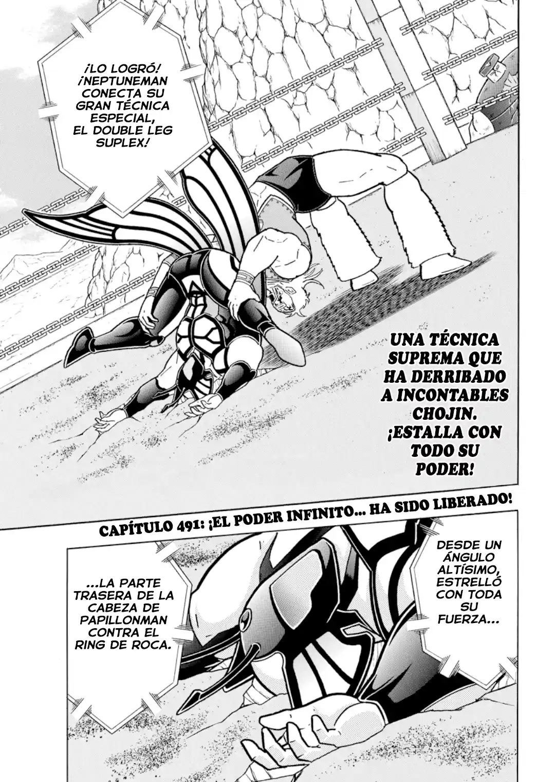 Kinnikuman capítulo 878, página 2
