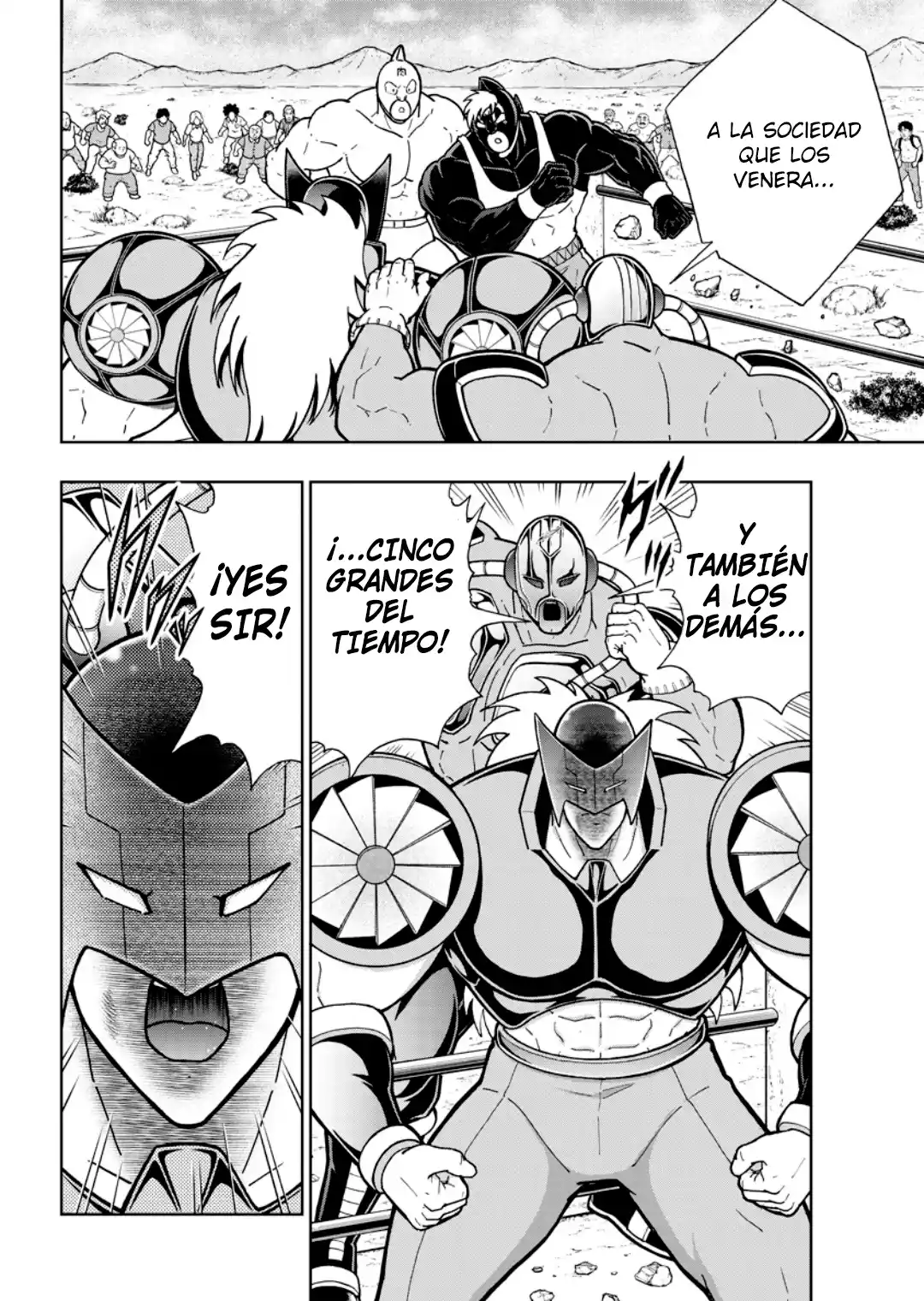 Kinnikuman capítulo 884, página 6