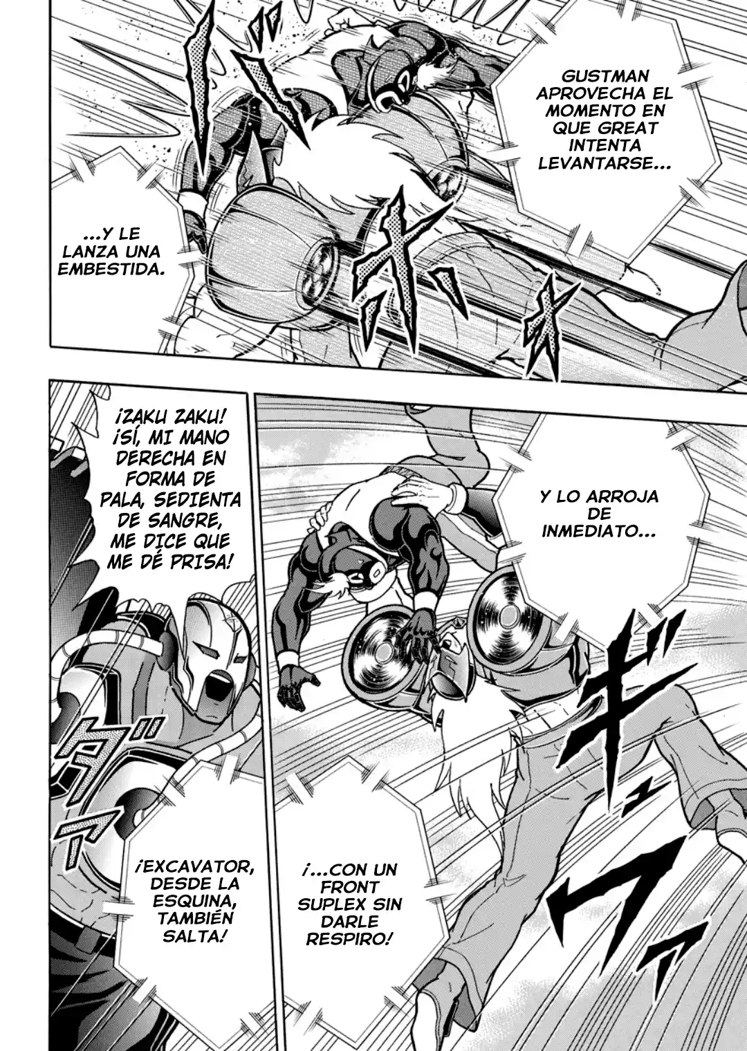 Kinnikuman capítulo 885, página 6