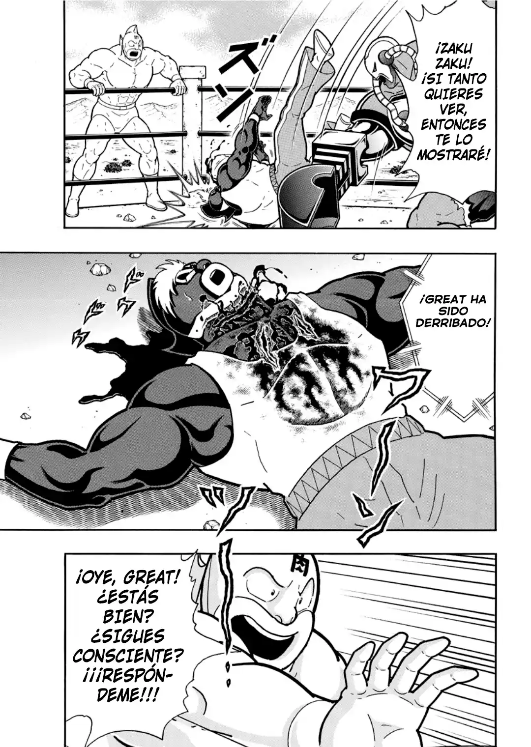 Kinnikuman capítulo 885, página 9