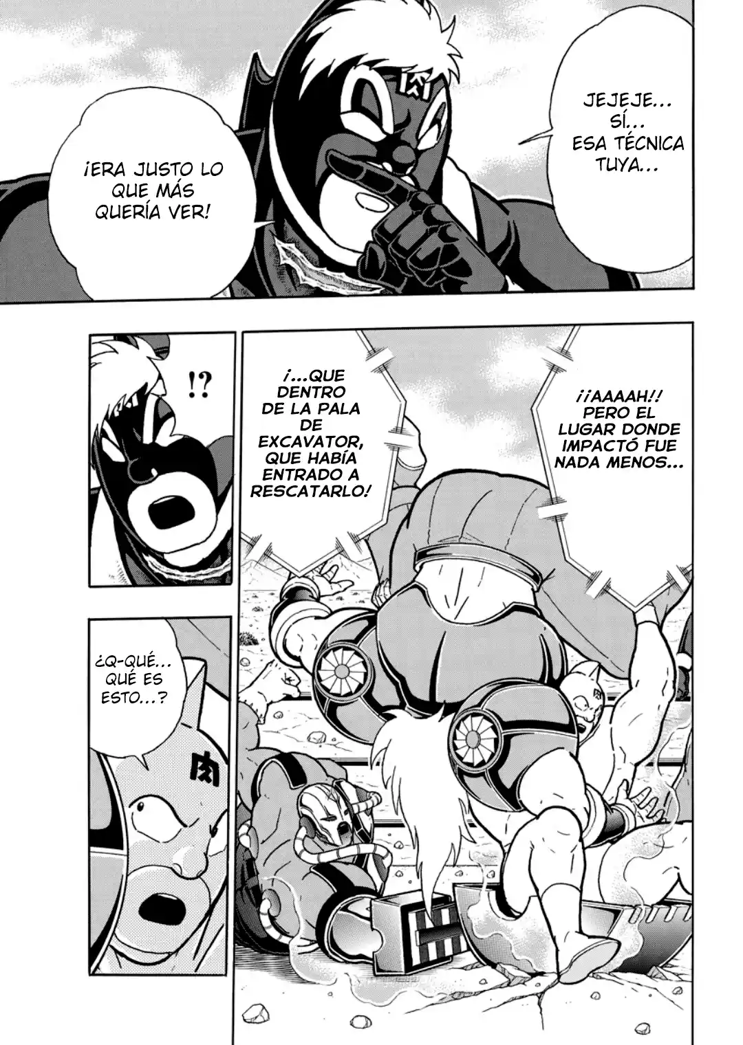 Kinnikuman capítulo 886, página 13