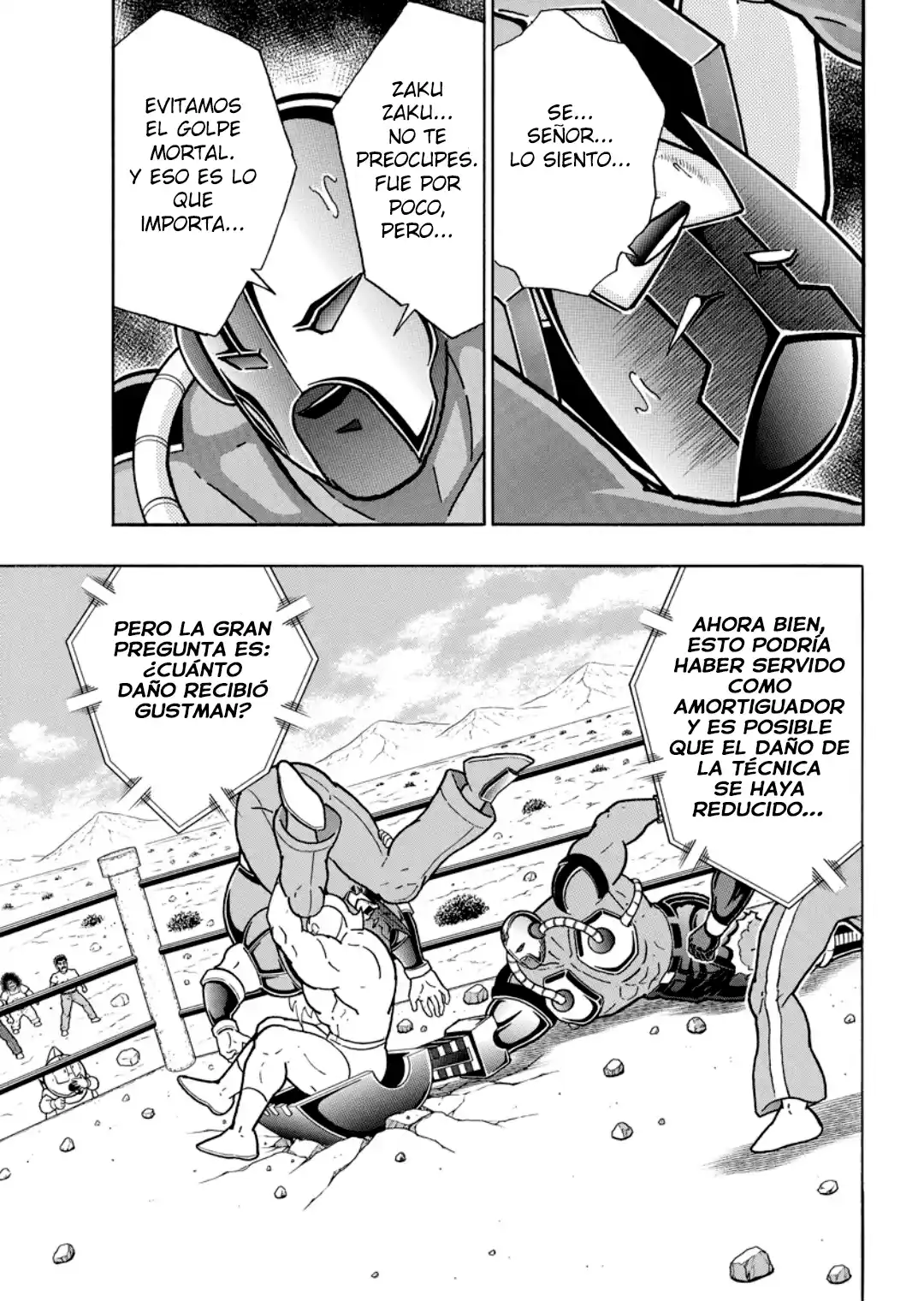 Kinnikuman capítulo 886, página 15