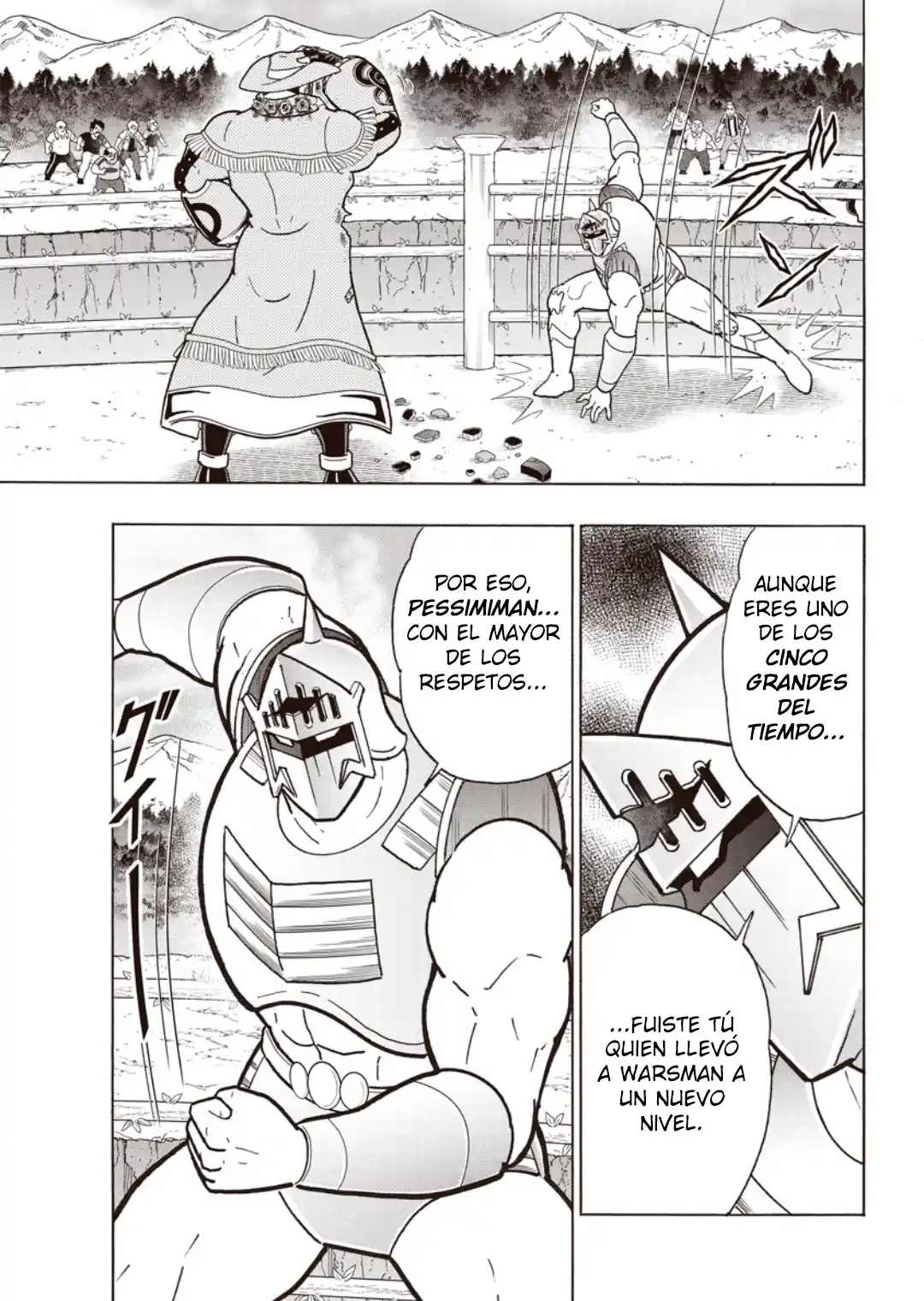 Kinnikuman capítulo 909, página 3