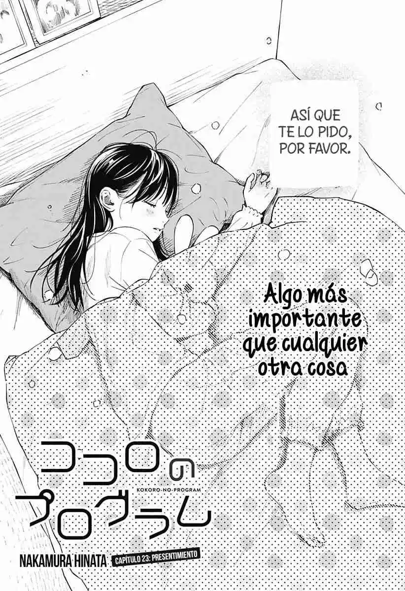 Kokoro No Program capítulo 23, página 3