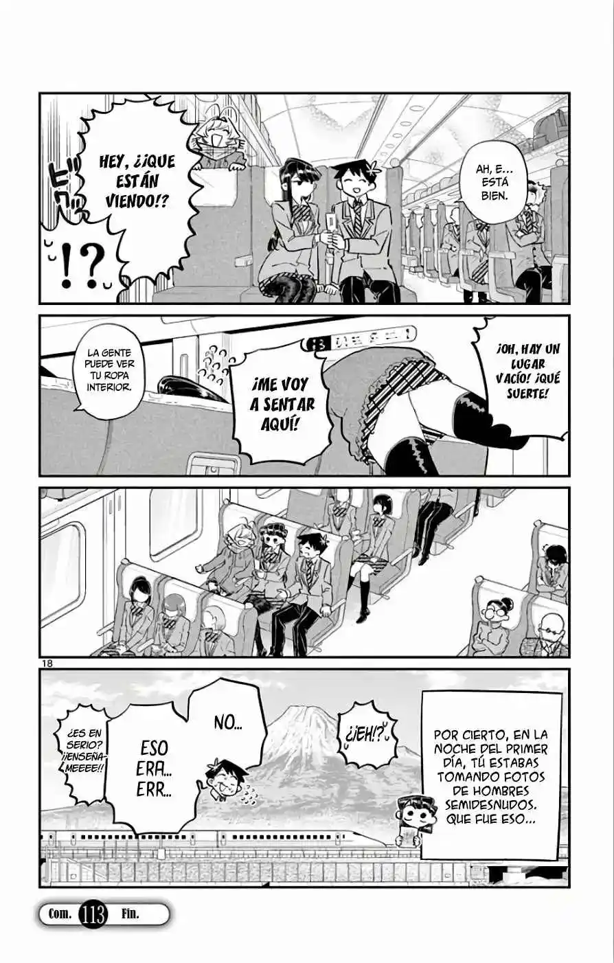 Komi No Puede Comunicarse capítulo 113, página 37