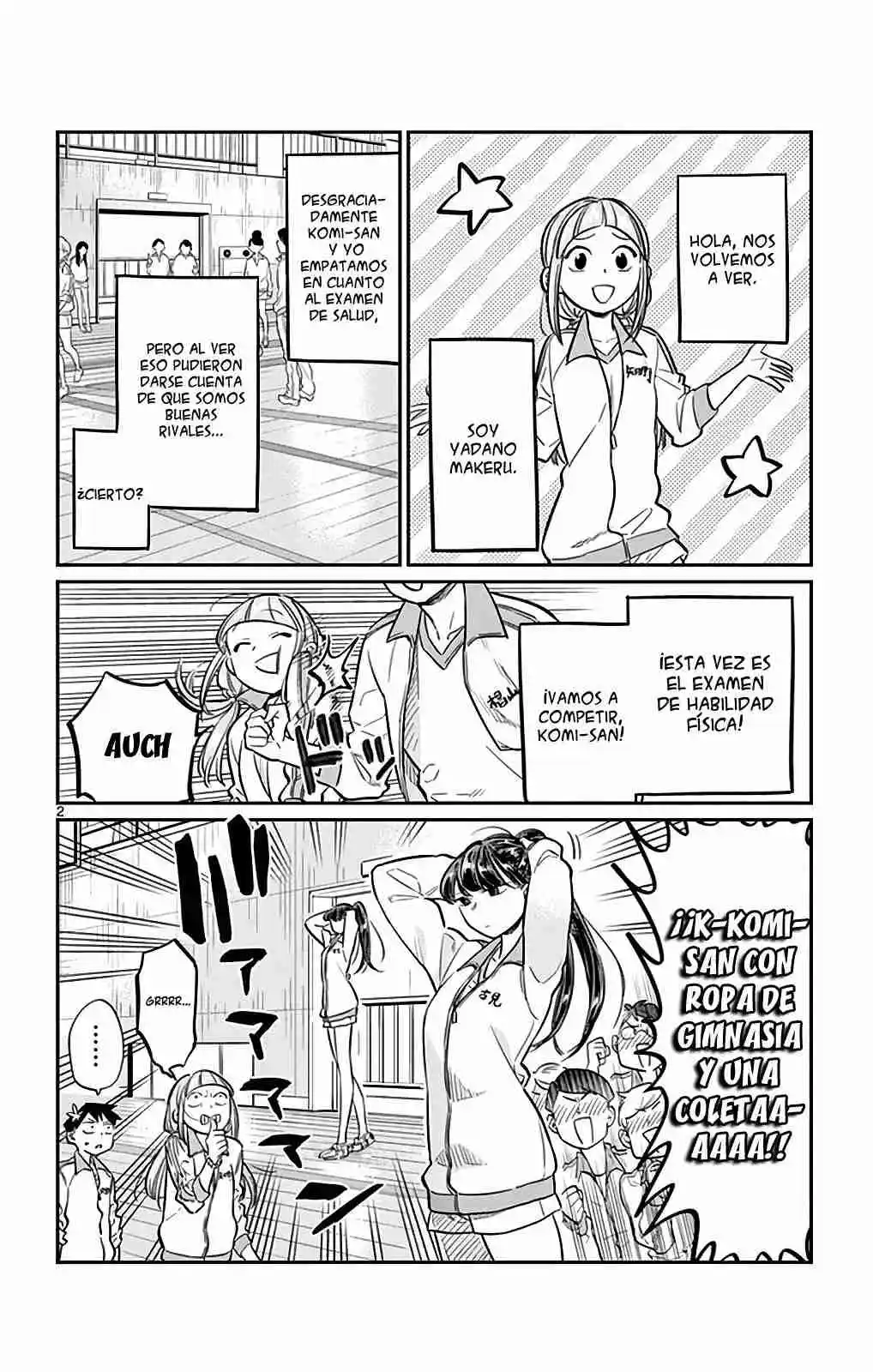 Komi No Puede Comunicarse capítulo 21, página 3