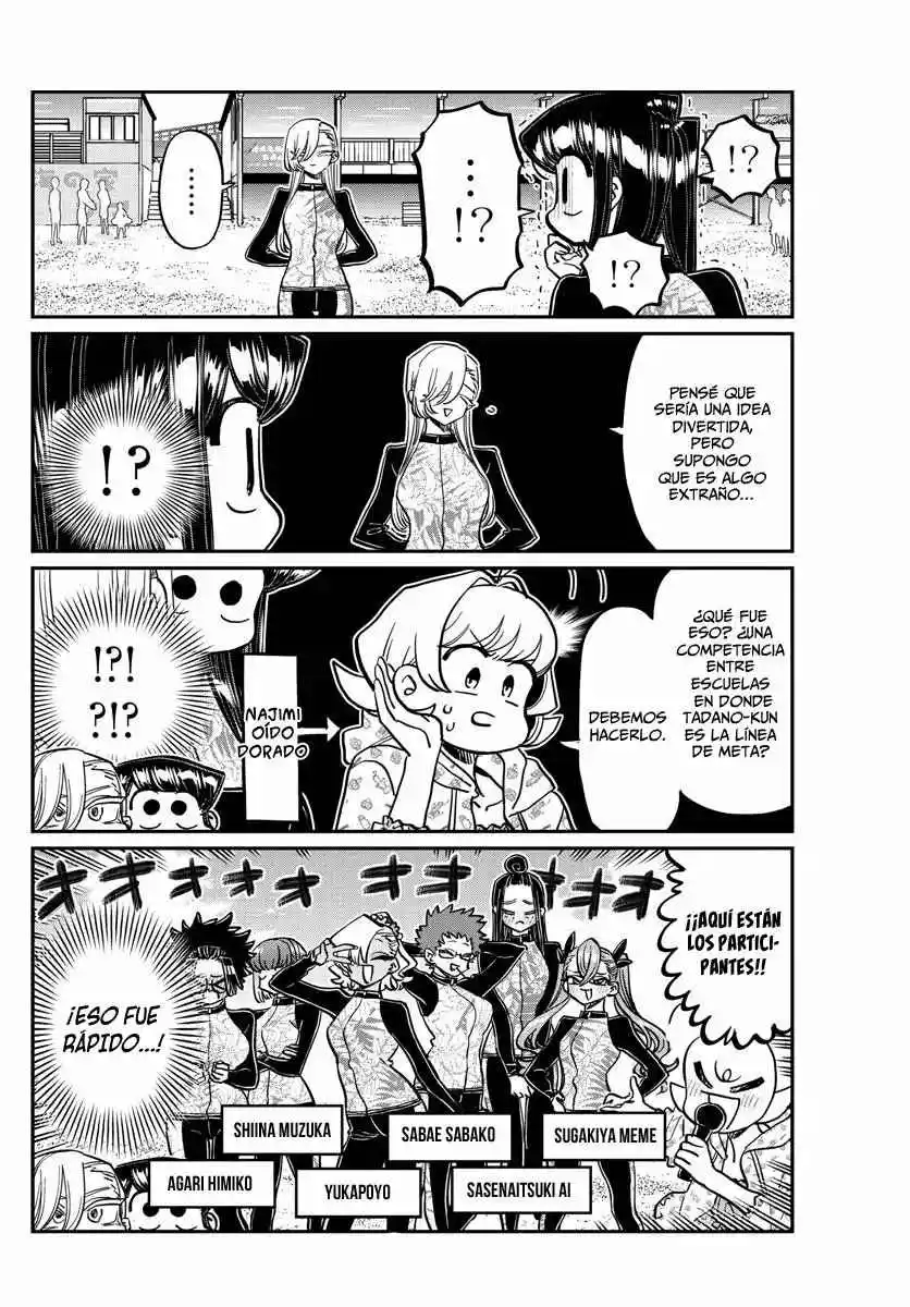 Komi No Puede Comunicarse capítulo 381, página 14