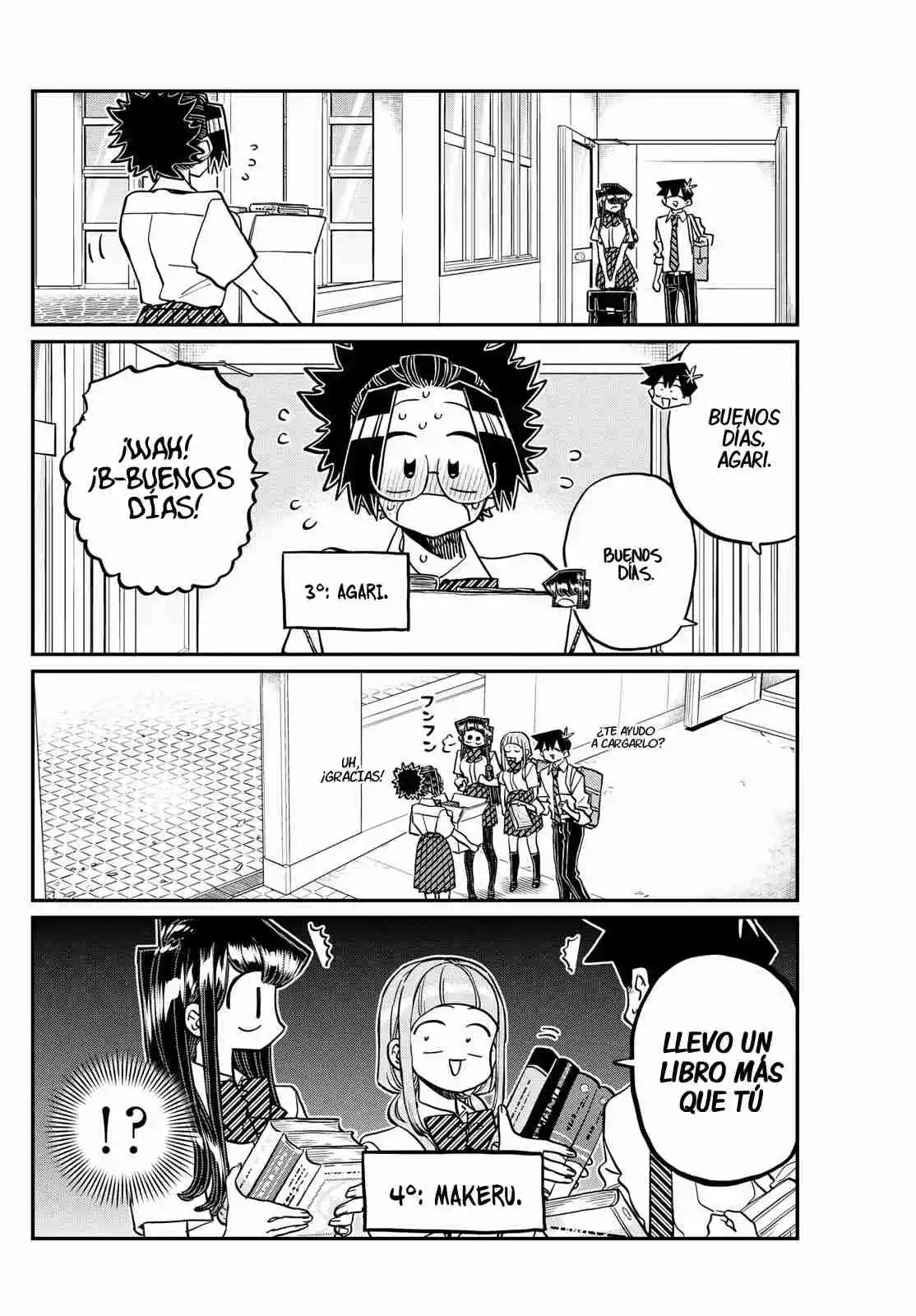 Komi No Puede Comunicarse capítulo 416, página 5