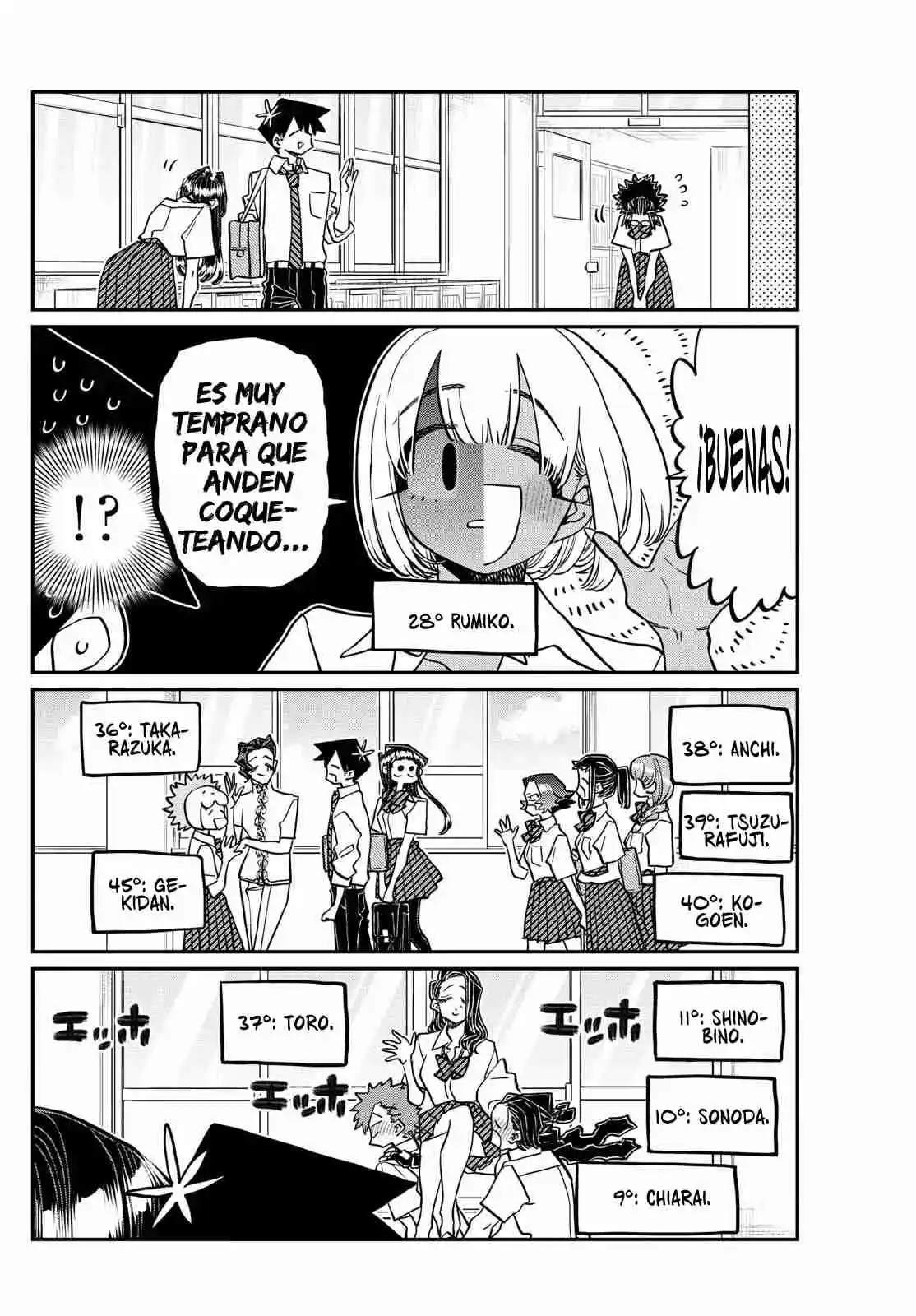 Komi No Puede Comunicarse capítulo 416, página 10