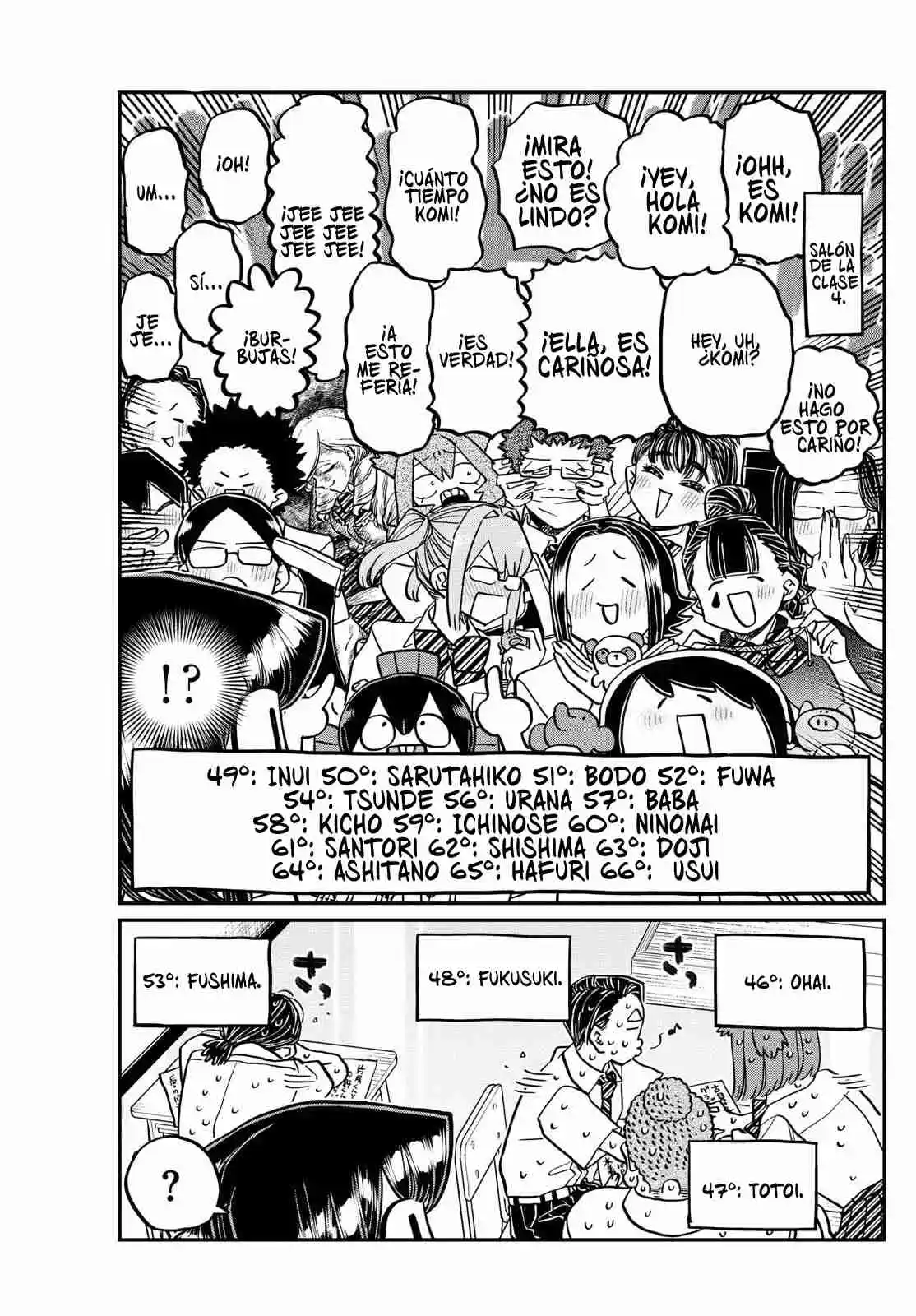 Komi No Puede Comunicarse capítulo 416, página 20