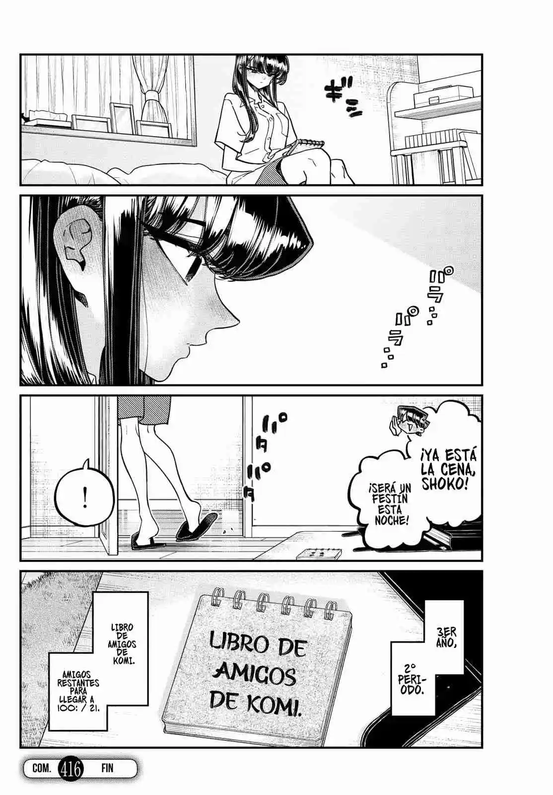 Komi No Puede Comunicarse capítulo 416, página 30